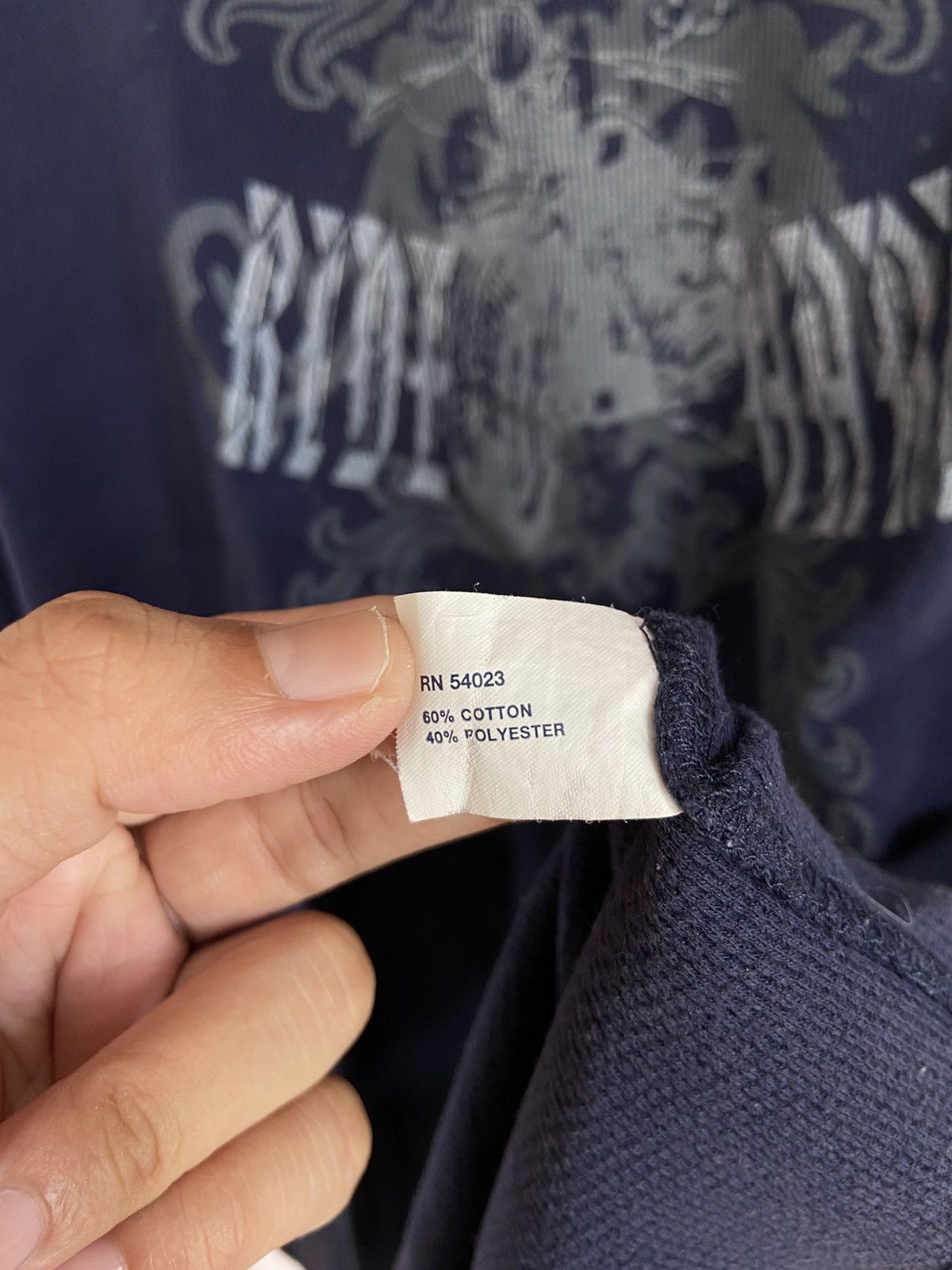 Gap Y2K Gap RIDE HARD Thermal Long Sleeve Size US L / EU 52-54 / 3 - 10 Thumbnail