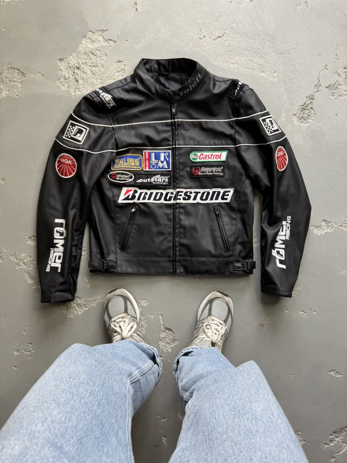 Other Vintage Racing Nascar Hype Jacket Y2k Bridgestone Castrol Size US L / EU 52-54 / 3 - 1 Thumbnail