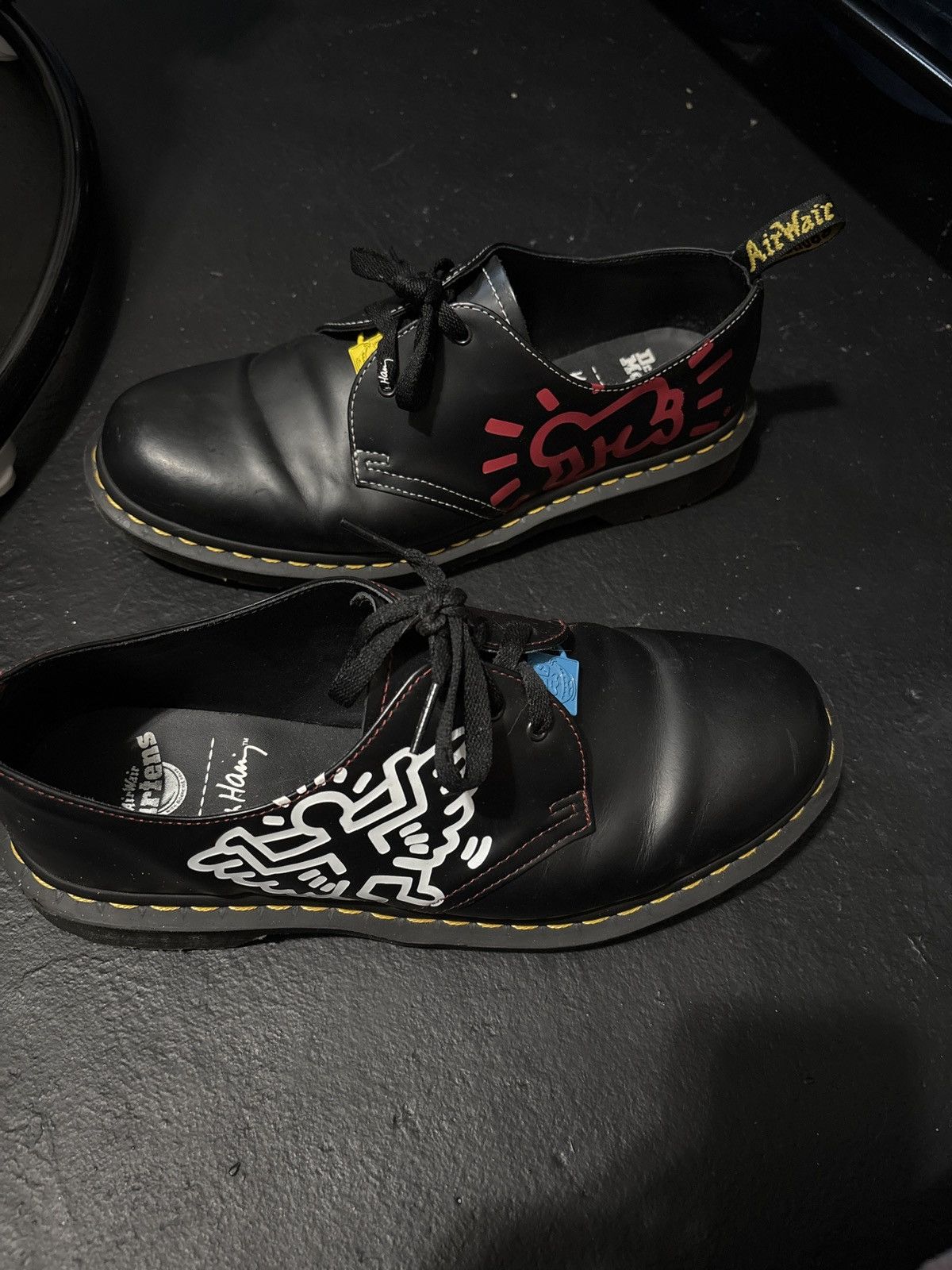 Dr. Martens Dr. Marten Keith Haring 1461 Smooth Leather Oxford Size US 11 / EU 44 - 2 Thumbnail