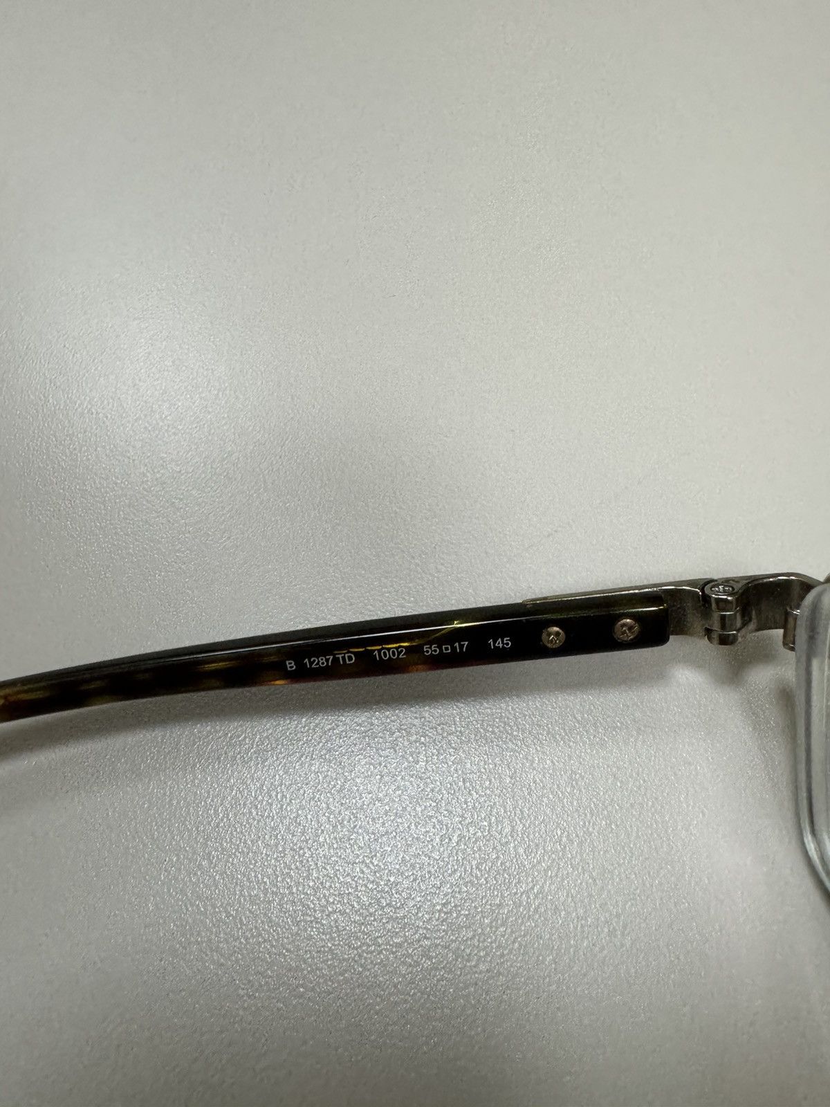 Burberry Burberry Titanium Glasses Size ONE SIZE - 8 Thumbnail