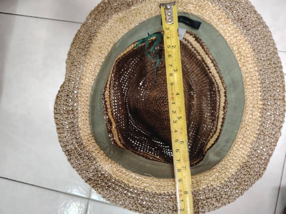 Paul Smith Paul Smith Straw Hat, Natural Grass, Good Condition Size 28 - 8 Thumbnail