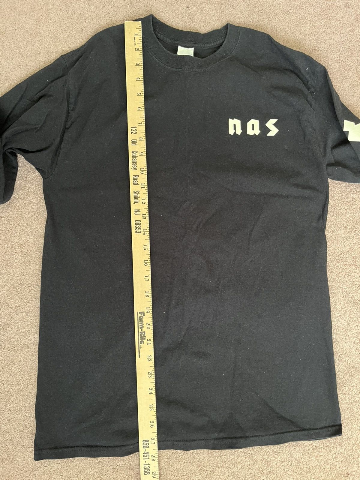 Nas Nas Nasir album cover shirt Size US M / EU 48-50 / 2 - 3 Thumbnail