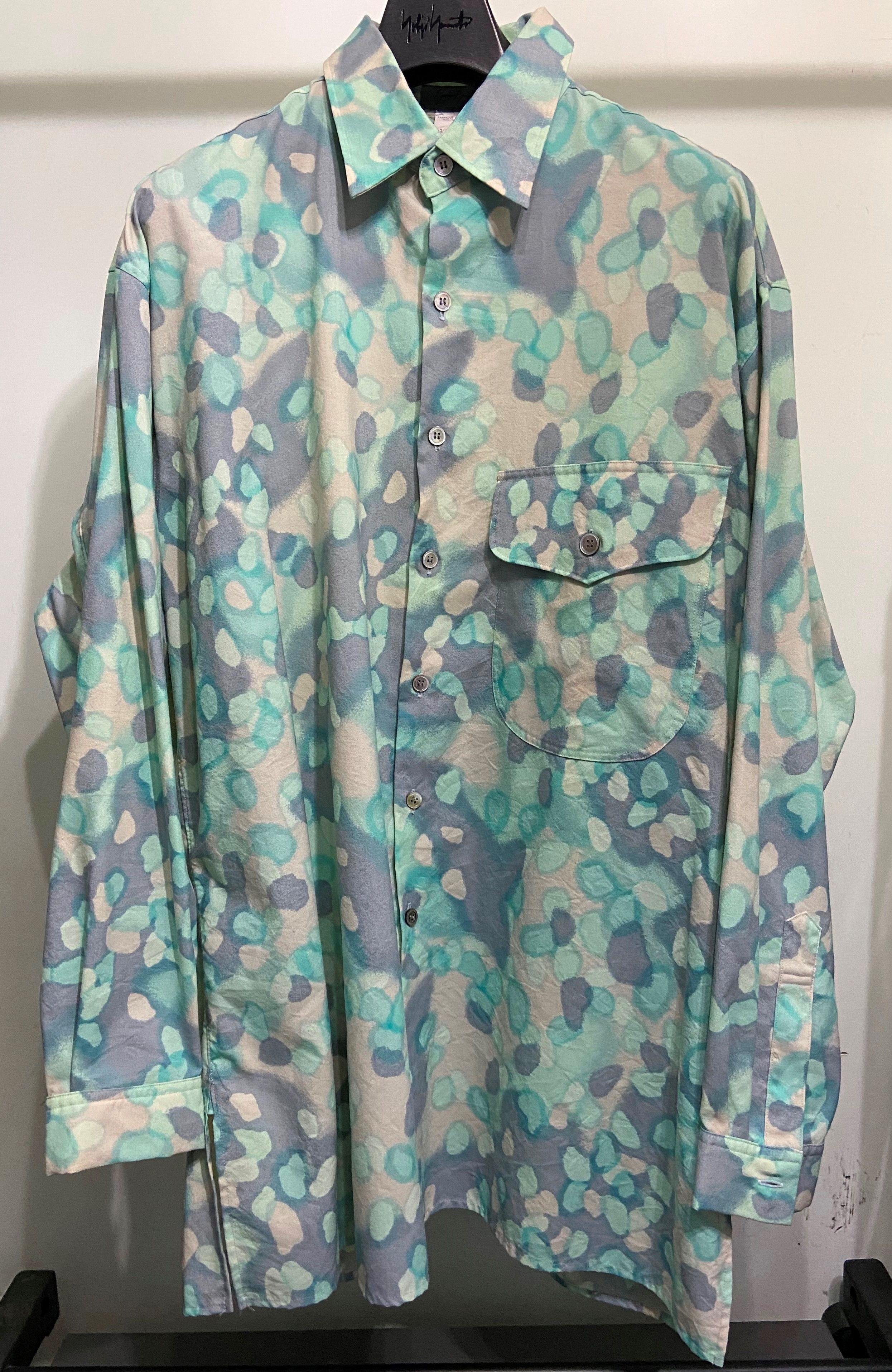 Yohji Yamamoto Yohji Yamamoto 80s camoflauge shirt Size US M / EU 48-50 / 2 - 1 Thumbnail