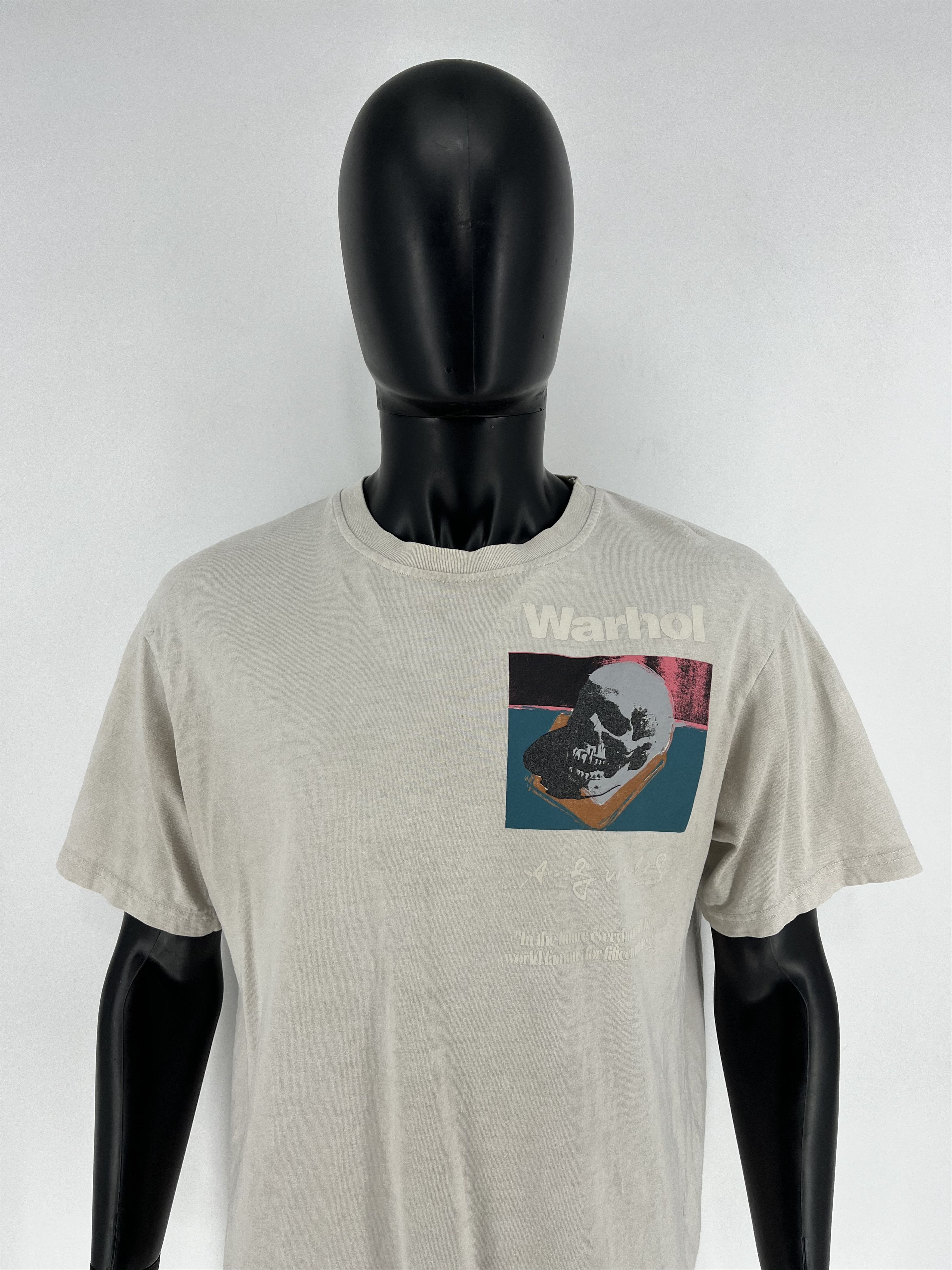 Andy Warhol × Pull & Bear Vintage Pull&Bear Andy Warhol Tshirt Tee Size L Size US L / EU 52-54 / 3 - 1 Thumbnail