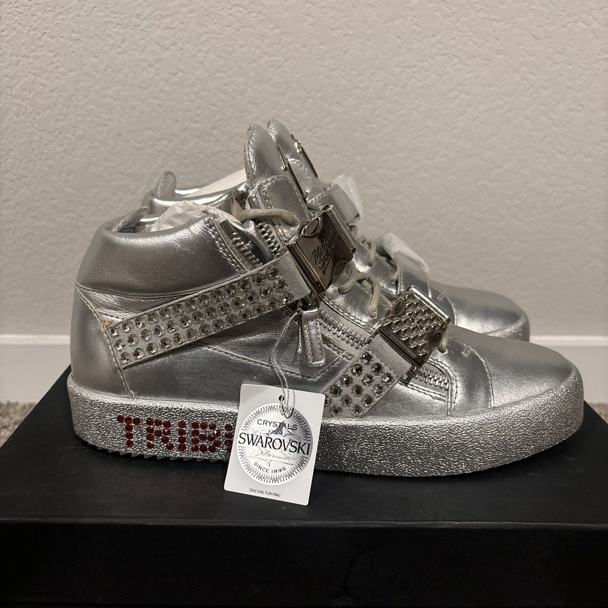Giuseppe Zanotti Giuseppe Zanotti x Michael Jackson Tribute Sneakers Size US 11 / EU 44 - 1 Thumbnail