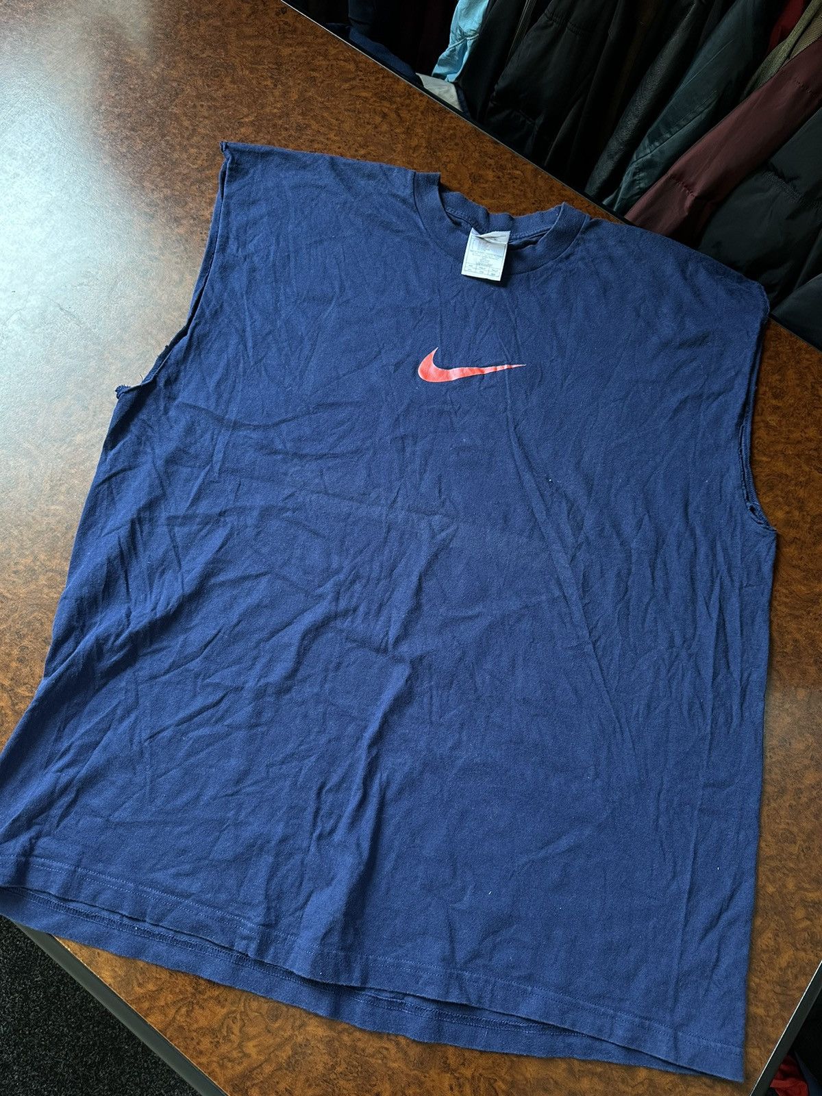 Nike × Vintage 90s NIKE LATVIJA SHIRT VEST TEE BOXY BAGGY OLYMPIC JERSEY Size US XXL / EU 58 / 5 - 4 Thumbnail