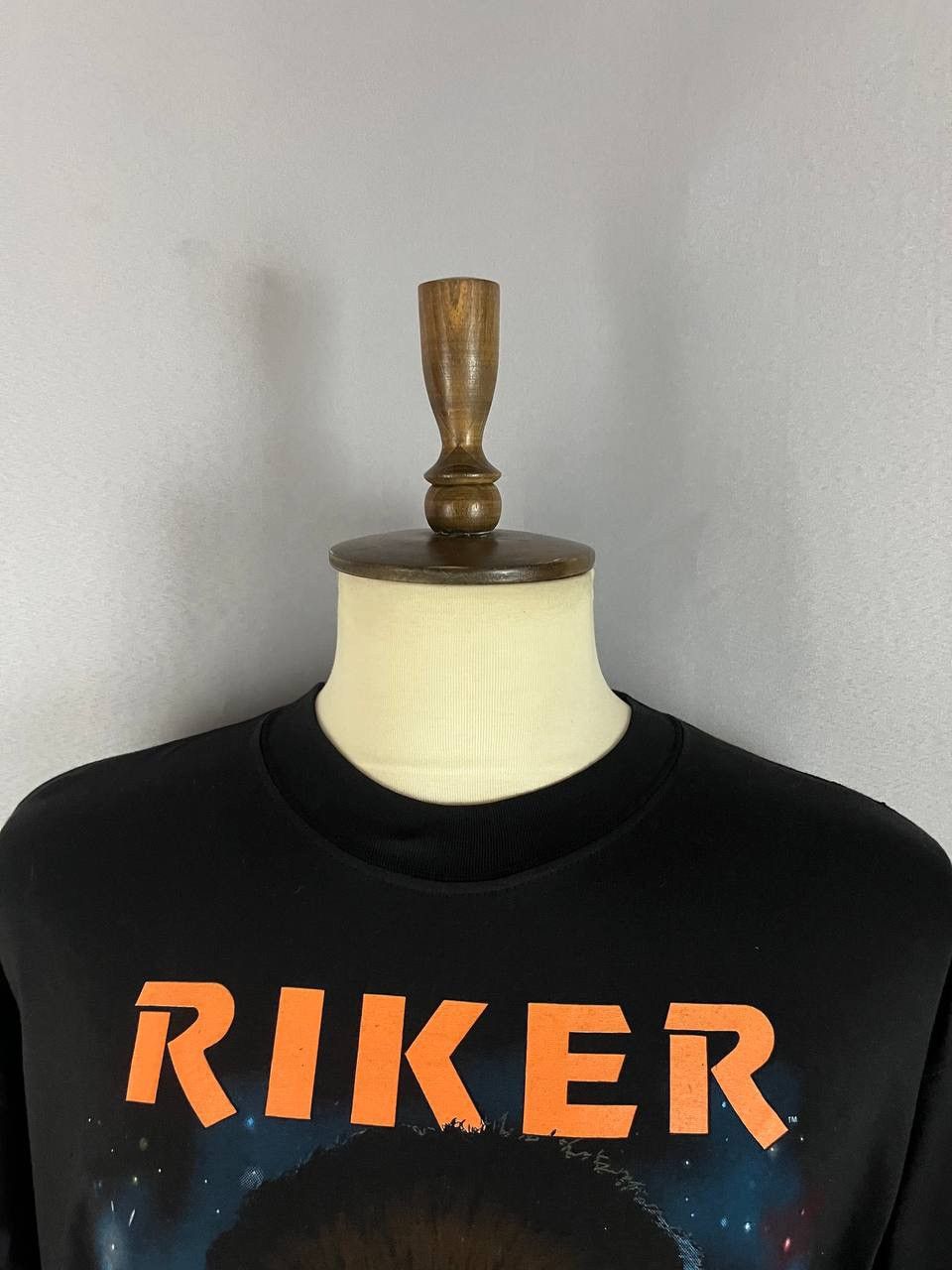 Vintage Star Trek Movie Tee T Shirt Vintage Riker Black 1990s Size US L / EU 52-54 / 3 - 3 Thumbnail