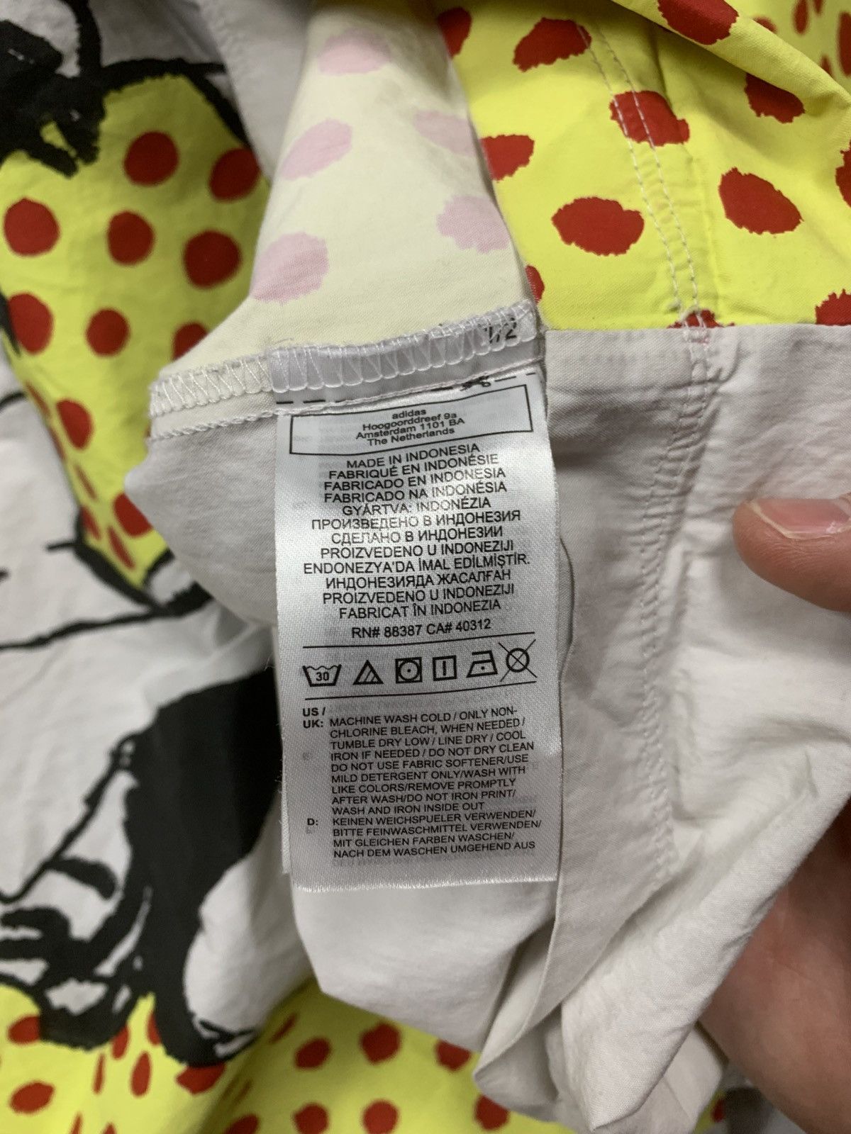Adidas Adidas Fiorucci Tee Vintage Kiss Logo Avantgarde Style Y2k Size US M / EU 48-50 / 2 - 11 Thumbnail