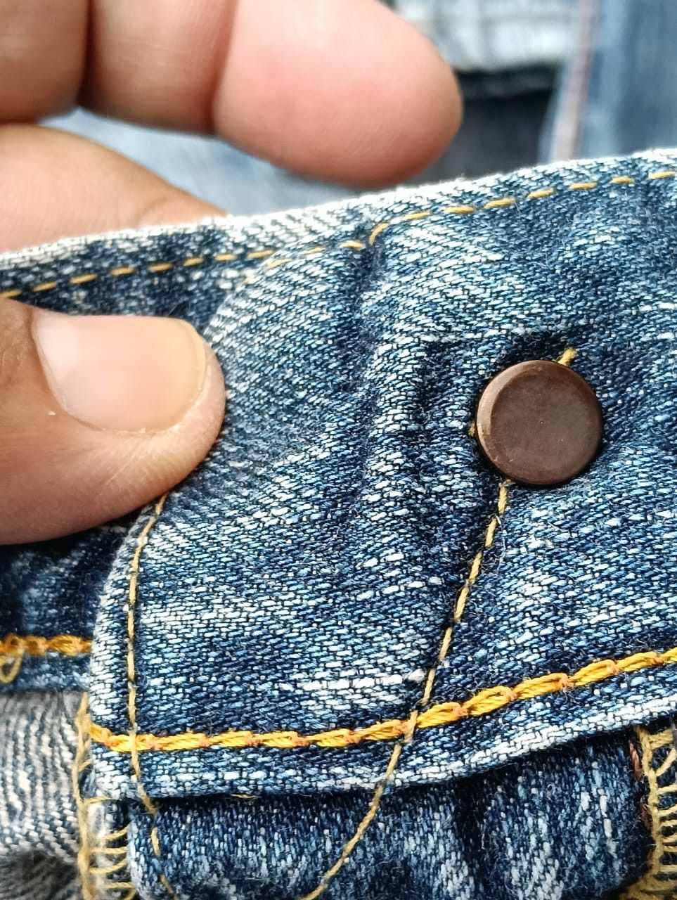 Edwin EDWIN Flare 511 – Vintage Washed Look (31) Size US 34 / EU 50 - 8 Thumbnail