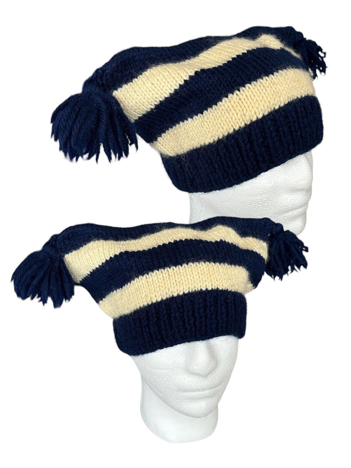 14th Addiction × Japanese Brand Bunny Horn Devil Handmade Crochet knitted beanie hats Size ONE SIZE - 1 Thumbnail