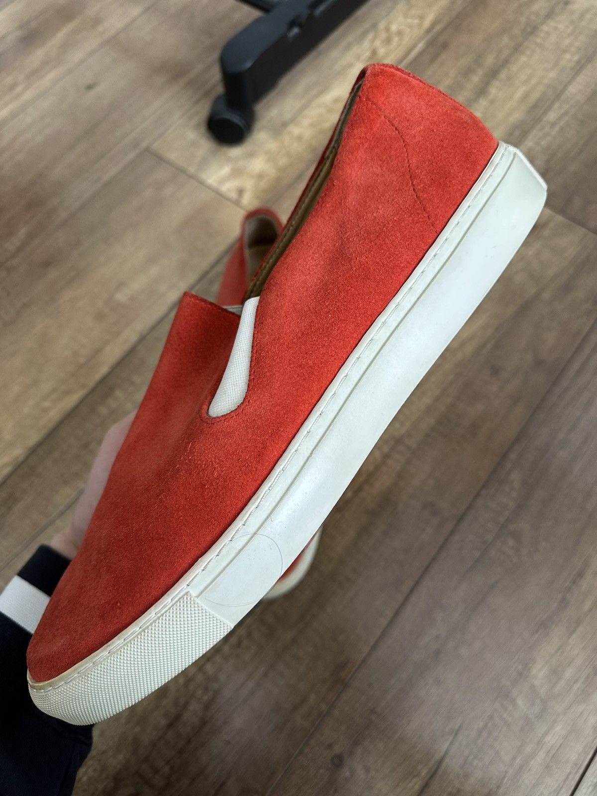 Comme des Garcons SHIRT Comme Des Garcons SHIRT Slip On Suede Shoes Size US 11 / EU 44 - 13 Thumbnail