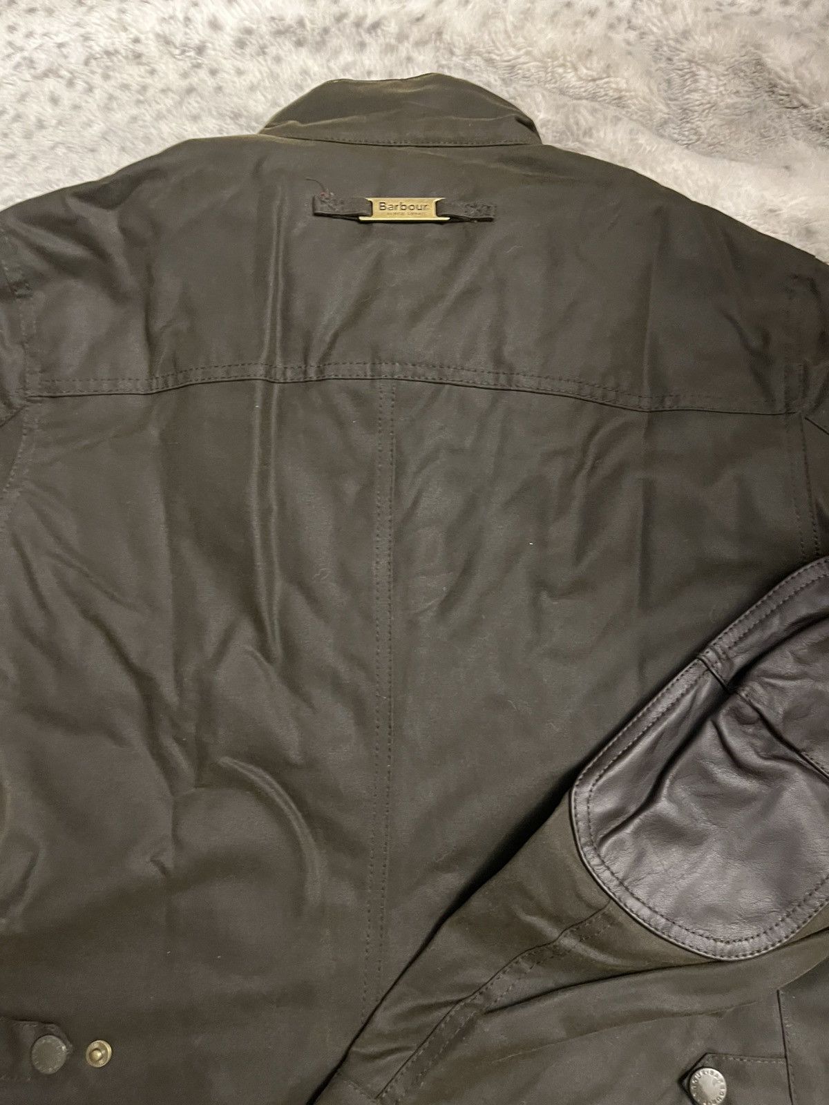 Barbour BARBOUR Ogston Waxed Cotton Jacket MSRP$625 Size US XXL / EU 58 / 5 - 16 Thumbnail