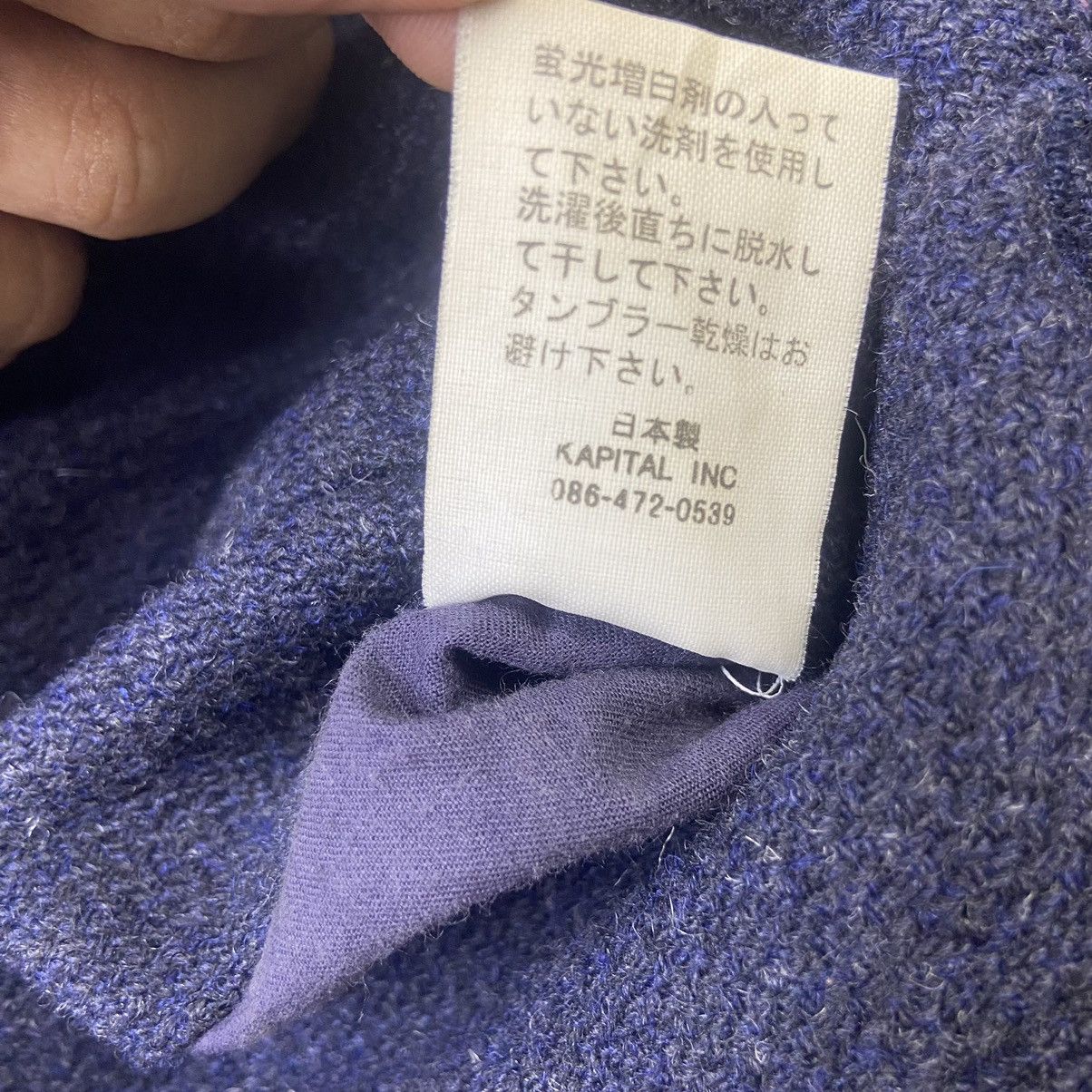 Kapital Kapital by Kiro Hirata Wool Long Coat Size XS / US 0-2 / IT 36-38 - 23 Thumbnail