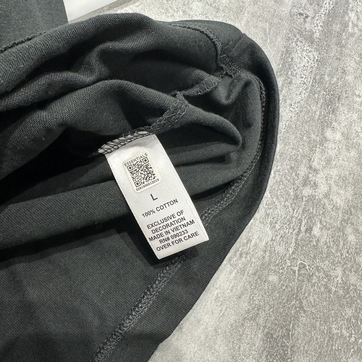 Essentials Essentials-F.O.G Front Logo Longsleeve Tee - Black Size US L / EU 52-54 / 3 - 6 Thumbnail