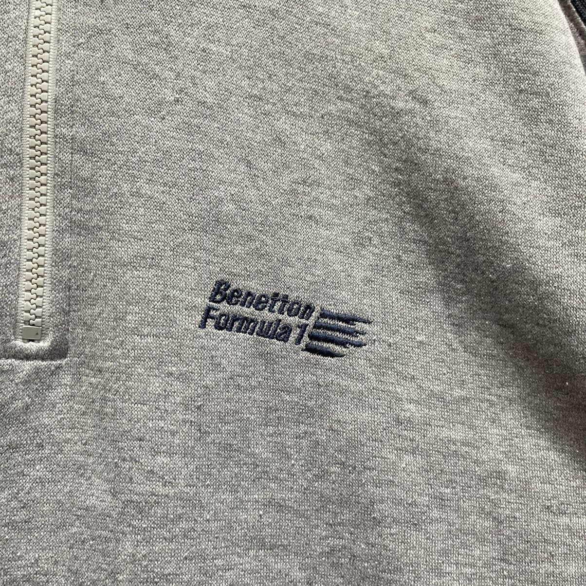 Benetton Benetton Formula 1 Racing Team Quarter Zip Sweatshirt Size US M / EU 48-50 / 2 - 3 Thumbnail