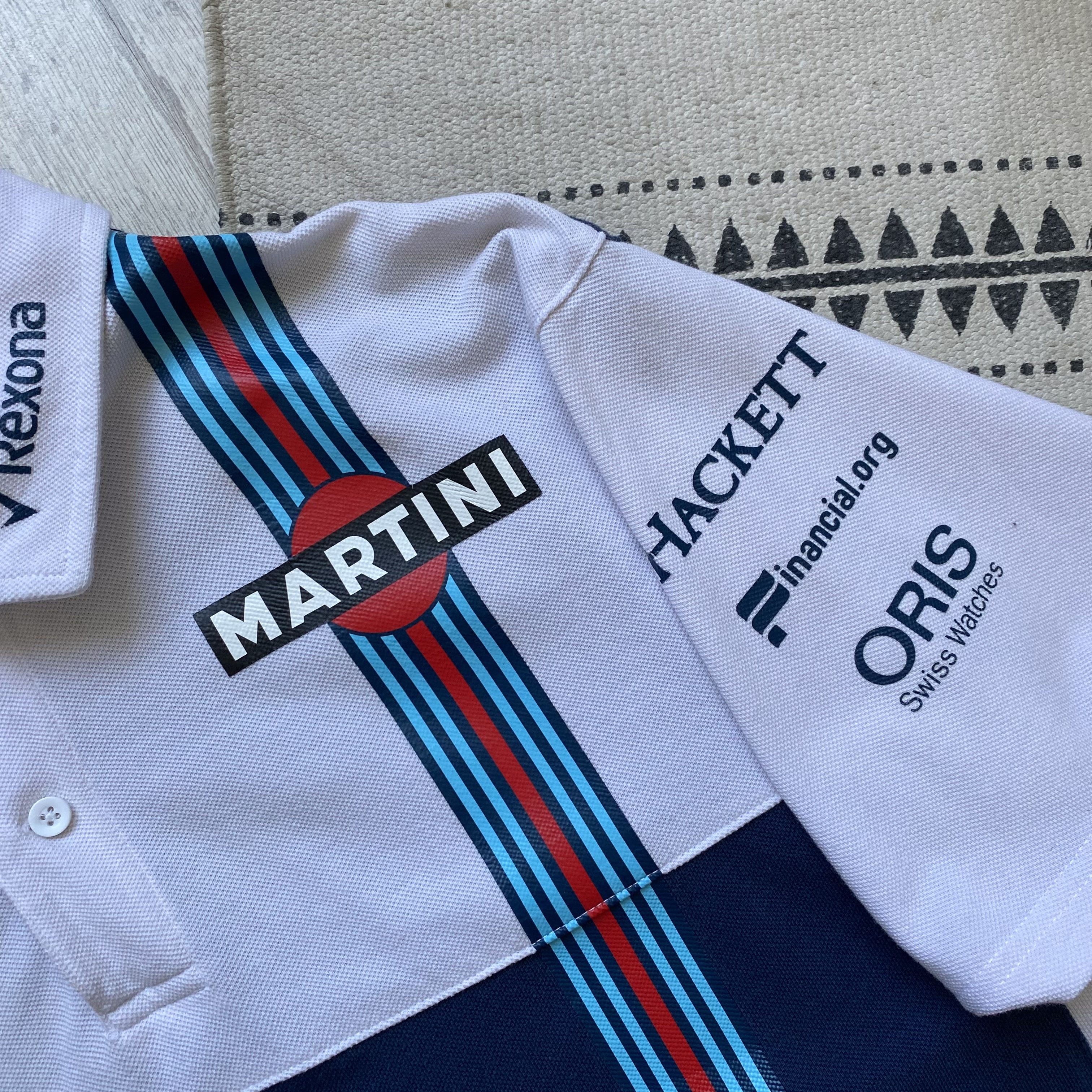 Mercedes-Benz 🏎️ Vintage Racing Hackett Mercedes AMG Polo racing tee Y2K Size US XL / EU 56 / 4 - 6 Thumbnail