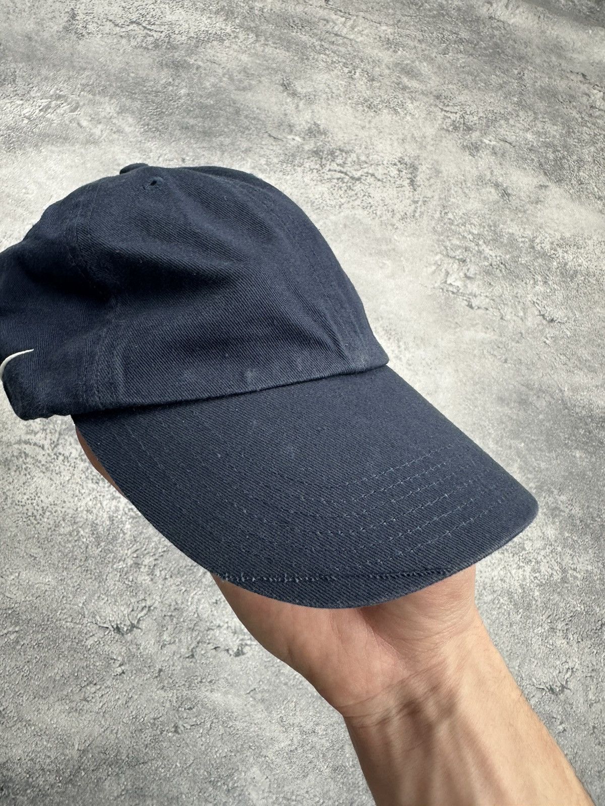 Nike Nike Vintage Cap Double Swoosh Y2K Drill Blue Hat small size Size ONE SIZE - 4 Thumbnail