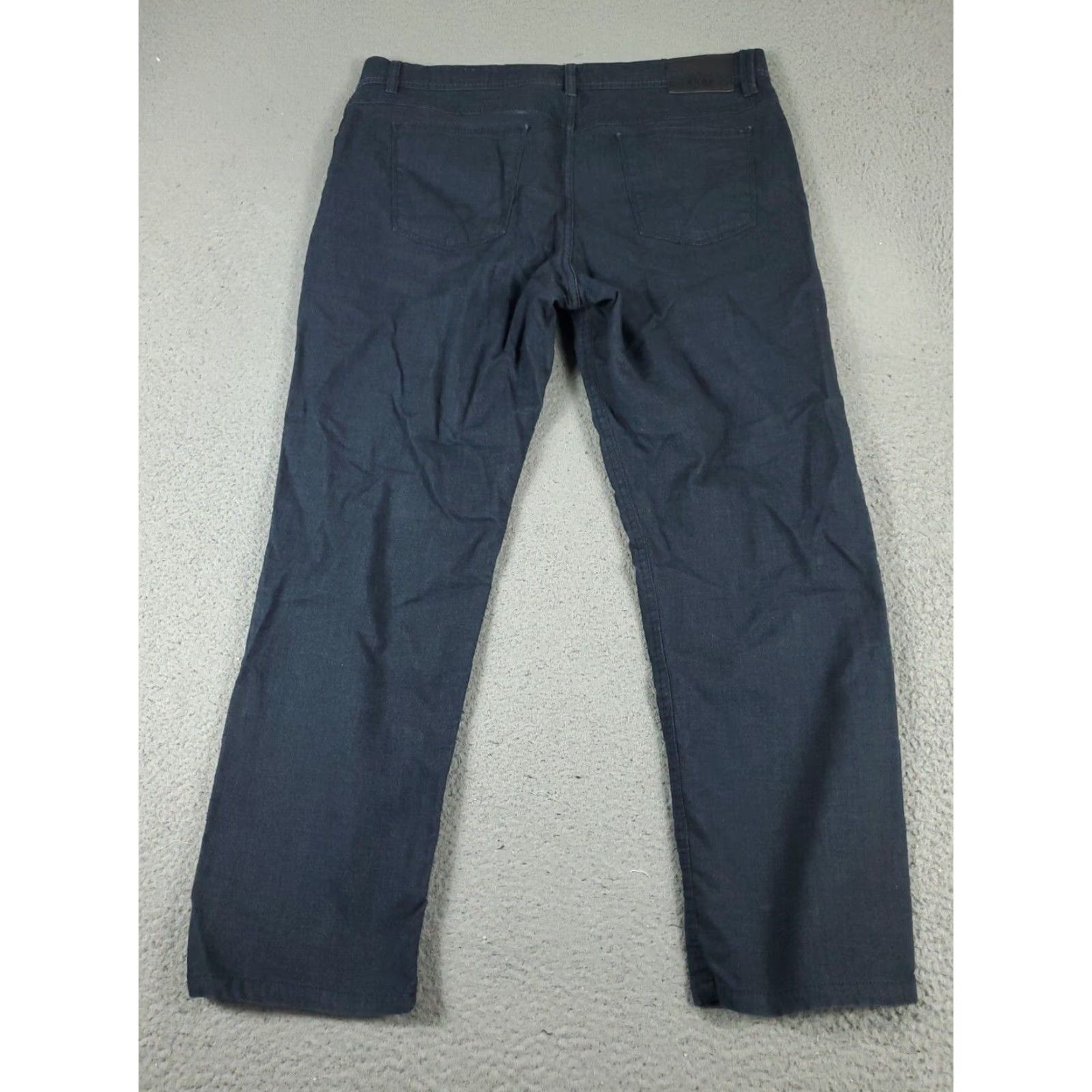 BRAX Mens Brax Cooper Blue Straight Leg 36x28 Denim Jeans Pants Size US 36 / EU 52 - 6 Thumbnail