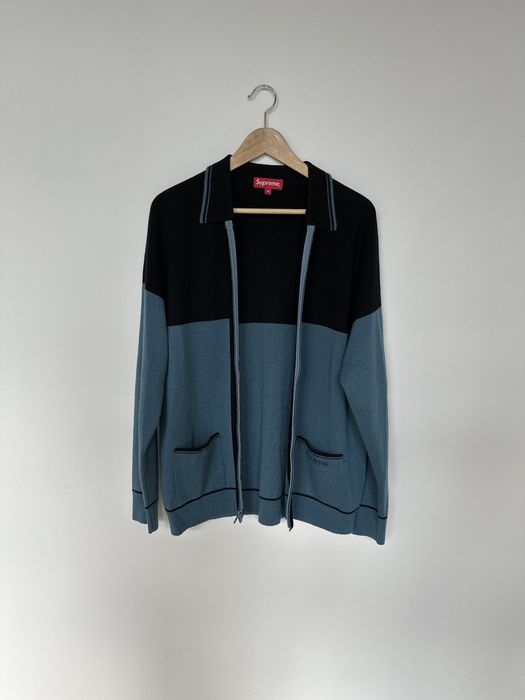 Supreme Supreme Flat Pocket Zip Up Long-sleeve Cardigan | Grailed