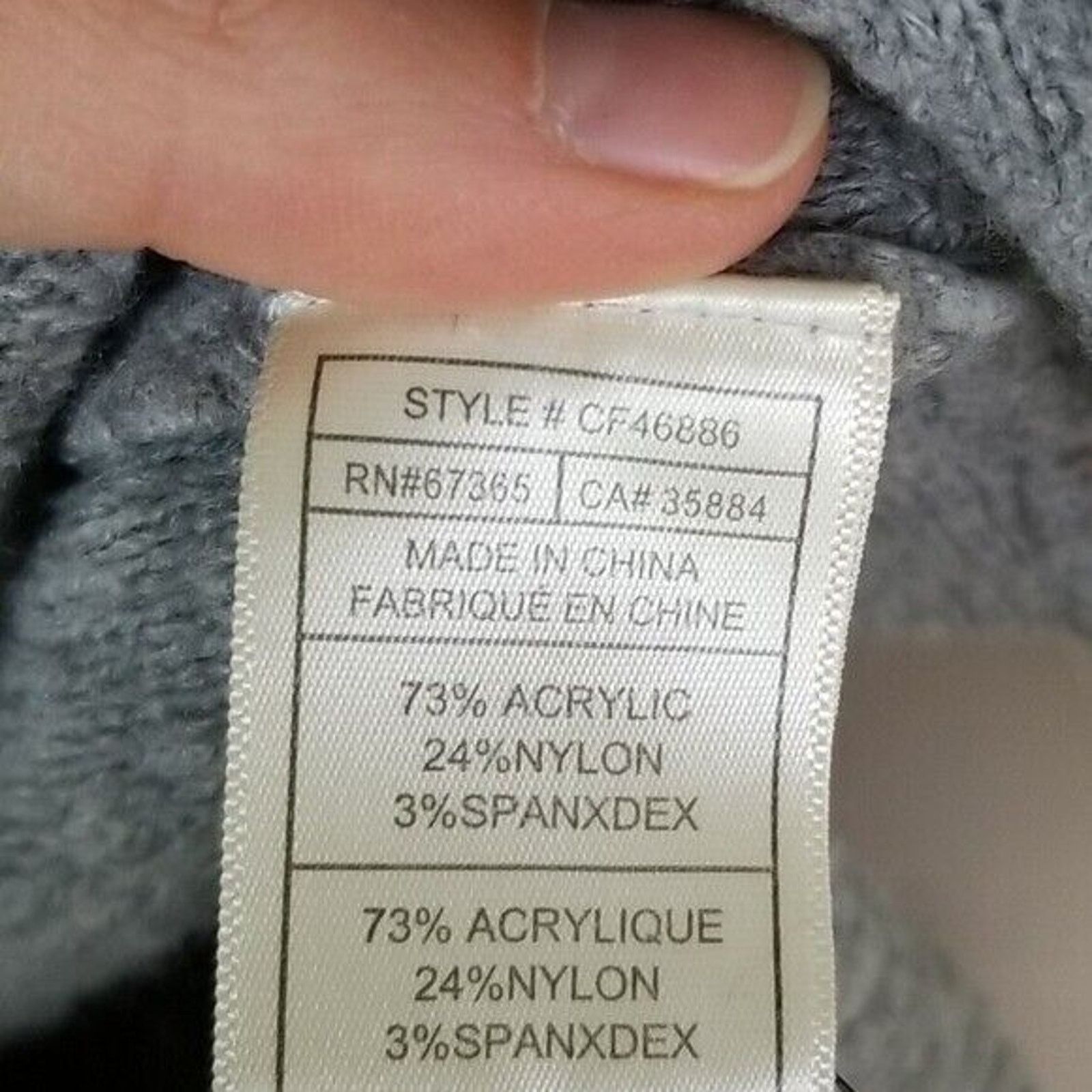 Johnny Cupcakes Cupcakes & Cashmere Sweater Cable Knit Crewneck Preppy Size S / US 4 / IT 40 - 6 Thumbnail