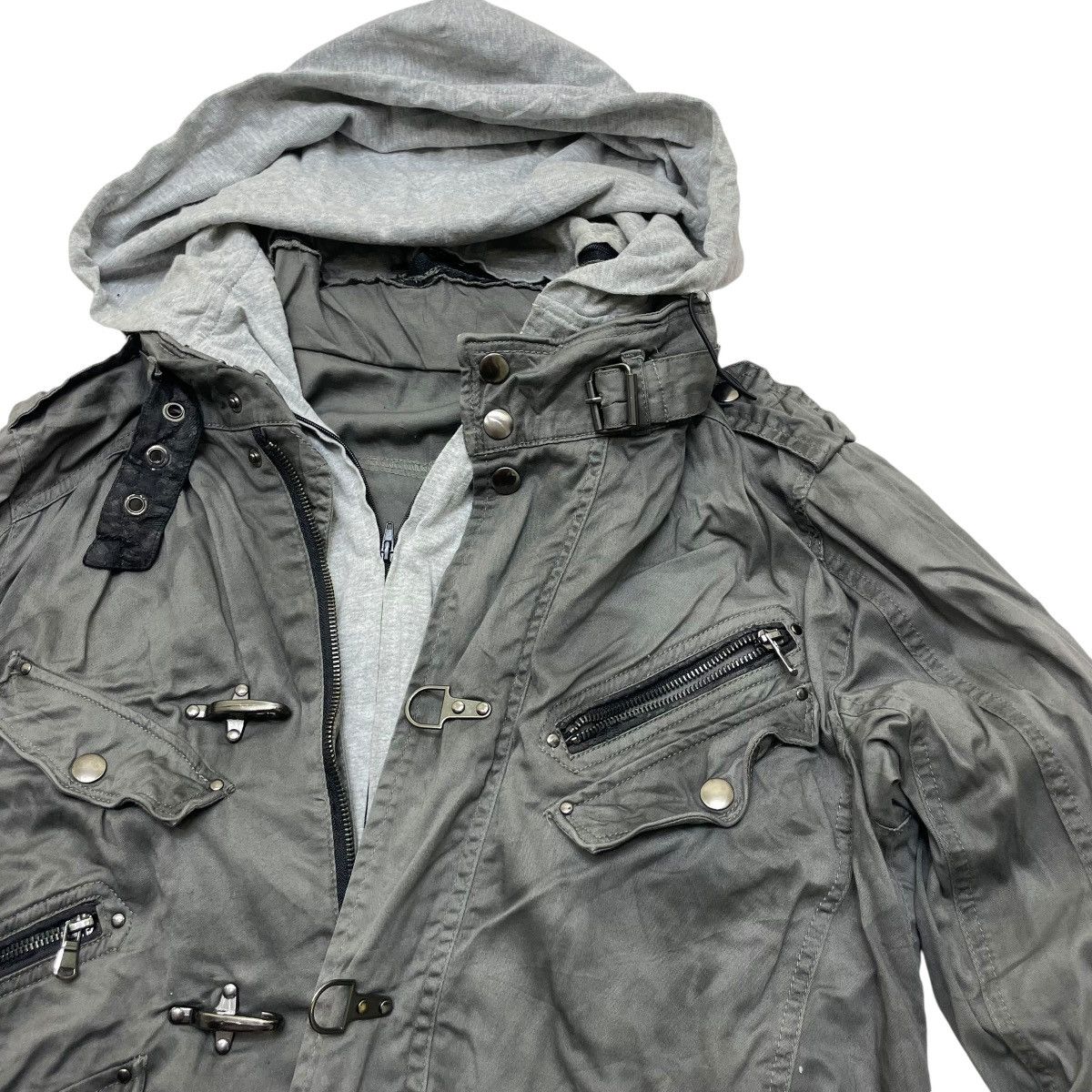 semanticdesign Japanese Brand Semantics Design Detachable Hoodie Size US M / EU 48-50 / 2 - 5 Thumbnail