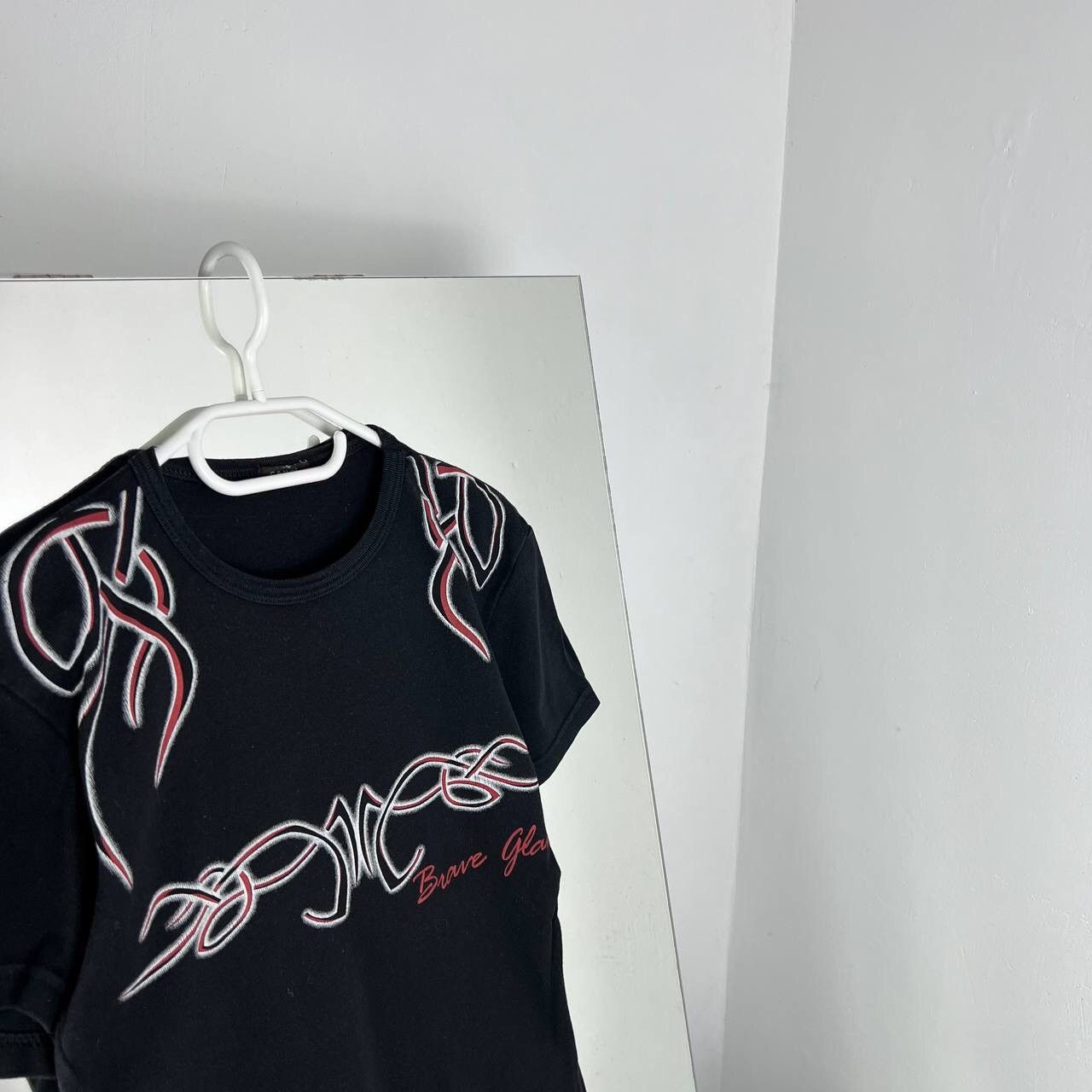 Affliction Tribal Vintage Tee Flames Y2k T-shirt Size S / US 4 / IT 40 - 2 Thumbnail