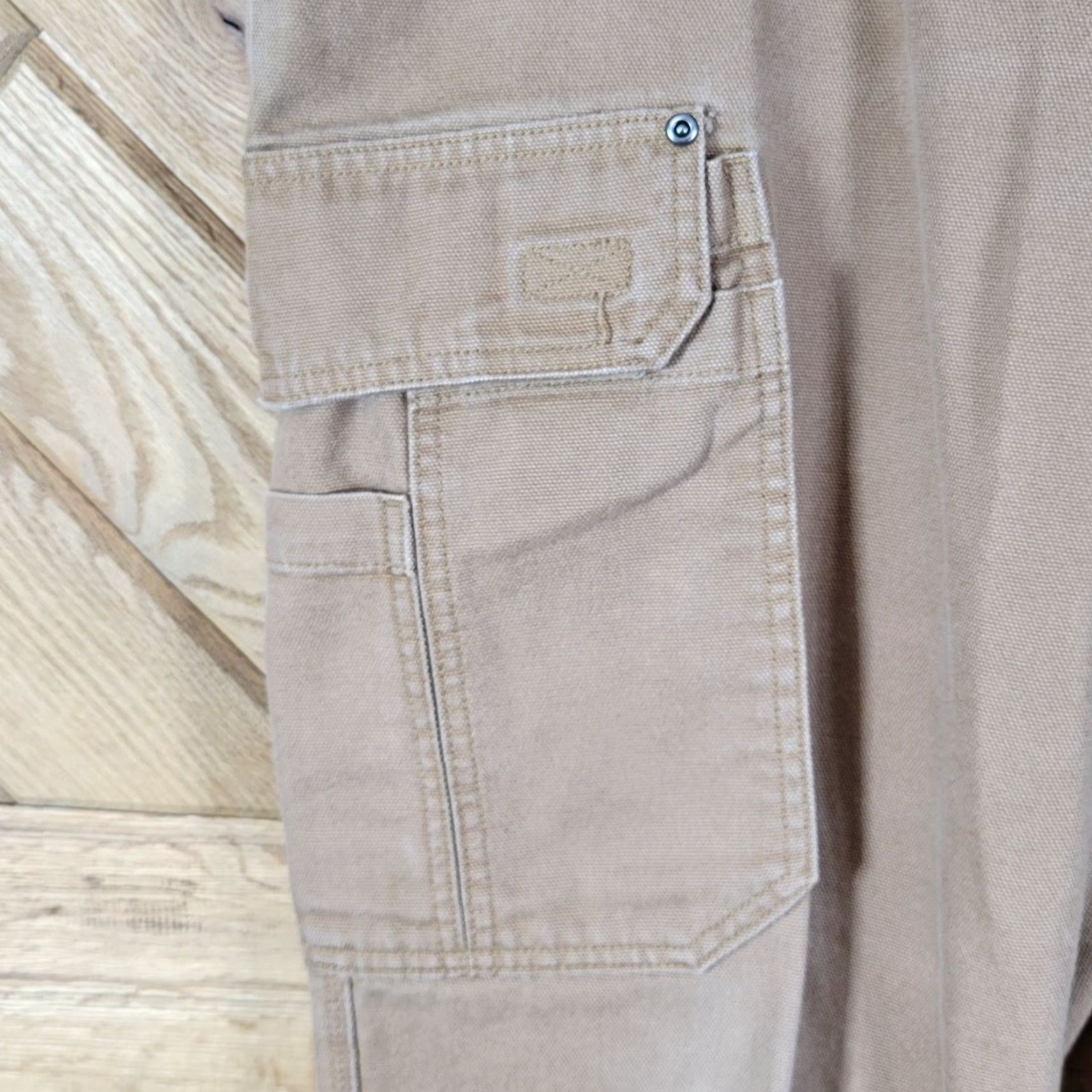 Vintage Duluth Mens Cargo Pants Pants 42X30 Brown Tan Workwear Cargo Mens 42 Regular Inseam 30 Comfort Rust Brown Size US 42 / EU 58 - 4 Thumbnail