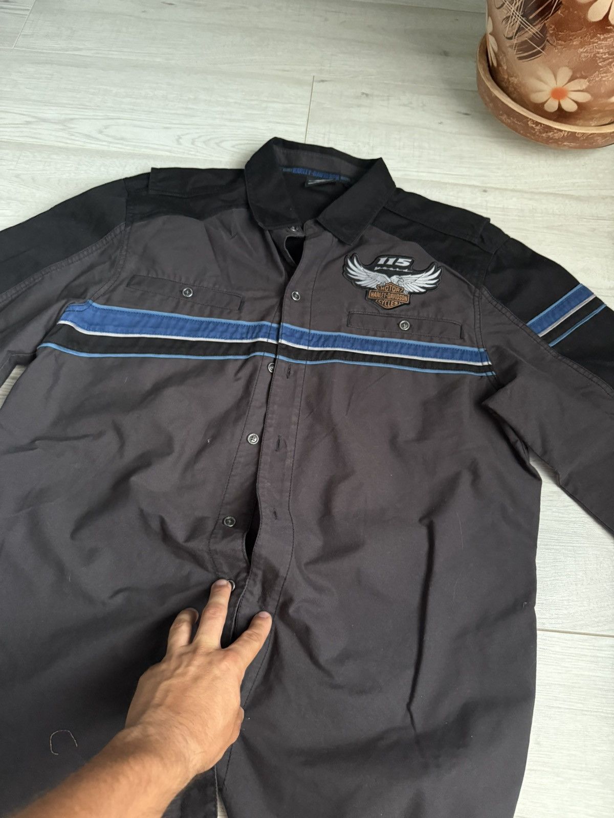 Harley Davidson Vintage Harley Davidson 115 year jacket Size US L / EU 52-54 / 3 - 5 Thumbnail