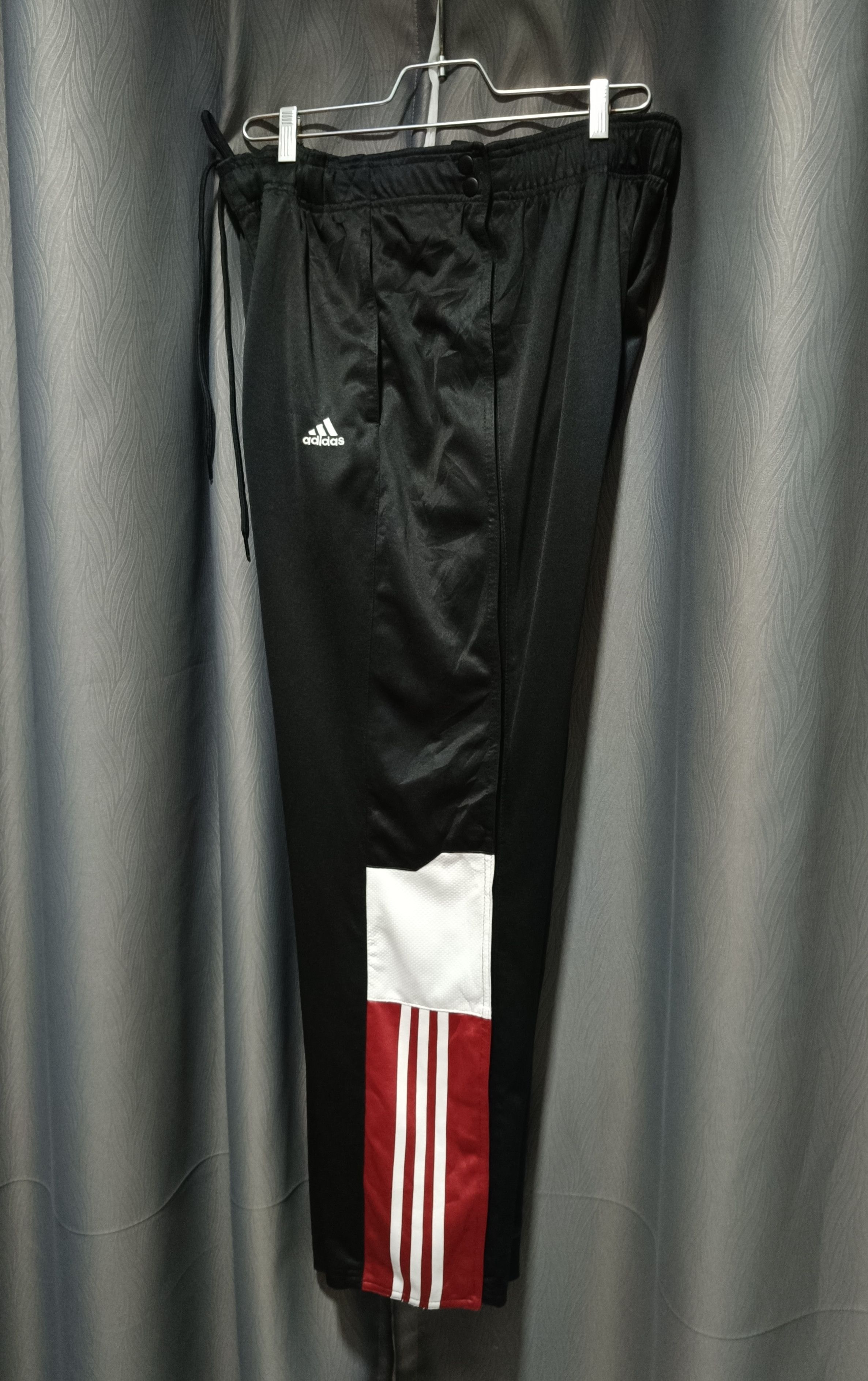 Adidas Vintage Adidas Miami Heat Tearaway Baggy Nylon Pants 90s Size US 32 / EU 48 - 4 Thumbnail