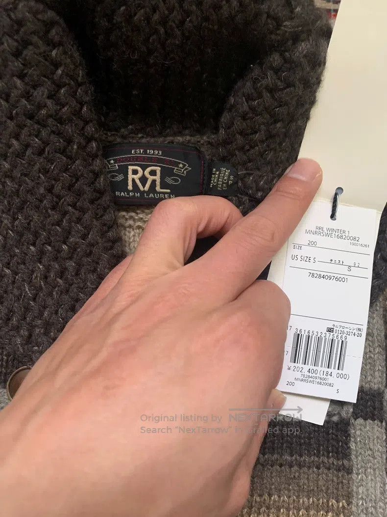 RRL Ralph Lauren RRL Ralph Lauren Southwest Wind Navajo hand-knitted wool Size US S / EU 44-46 / 1 - 5 Thumbnail