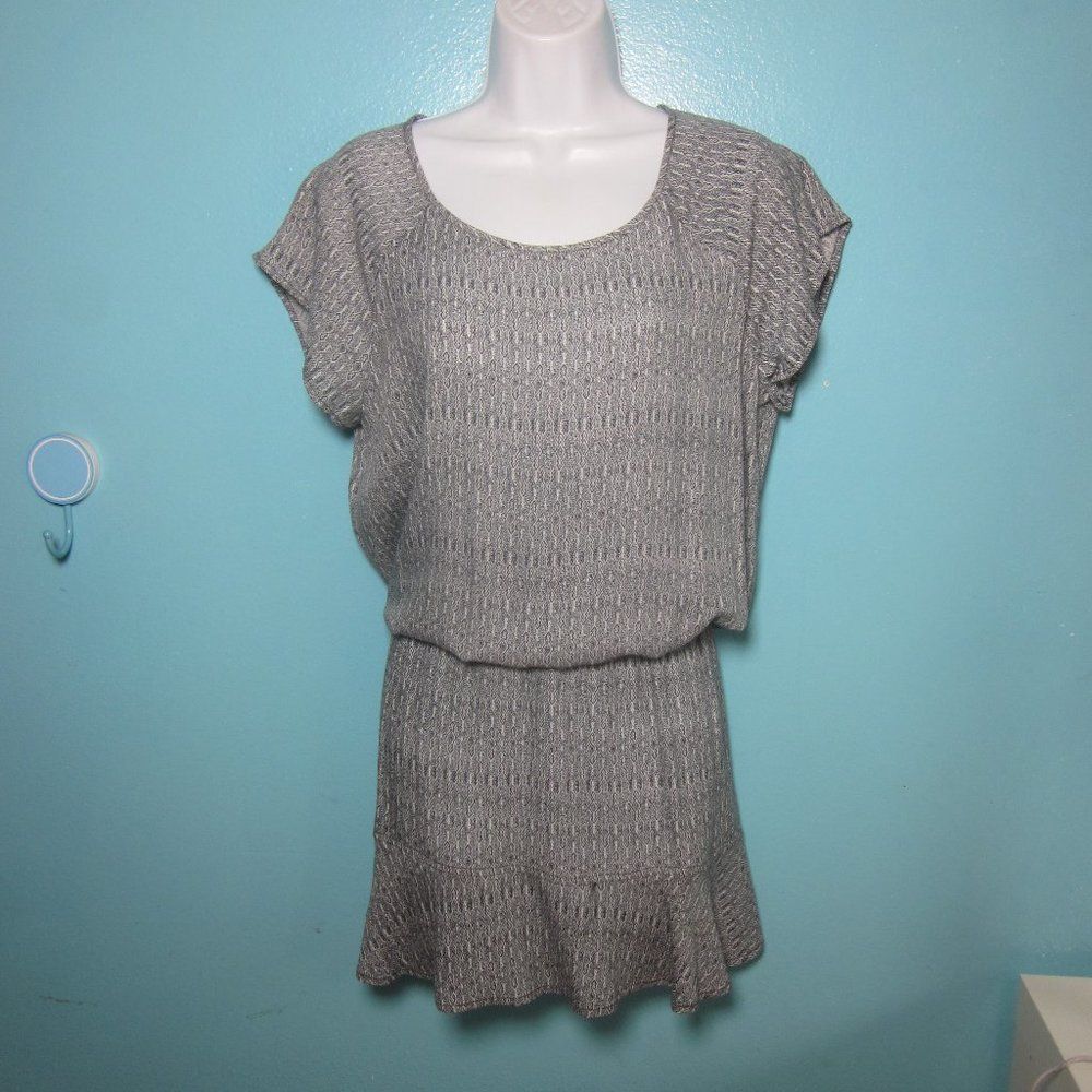 Joie Soft Joie Quora Blouson Pullover Dress Size S Keyhole Button Elastic Waist Mini Size S / US 4 / IT 40 - 4 Thumbnail
