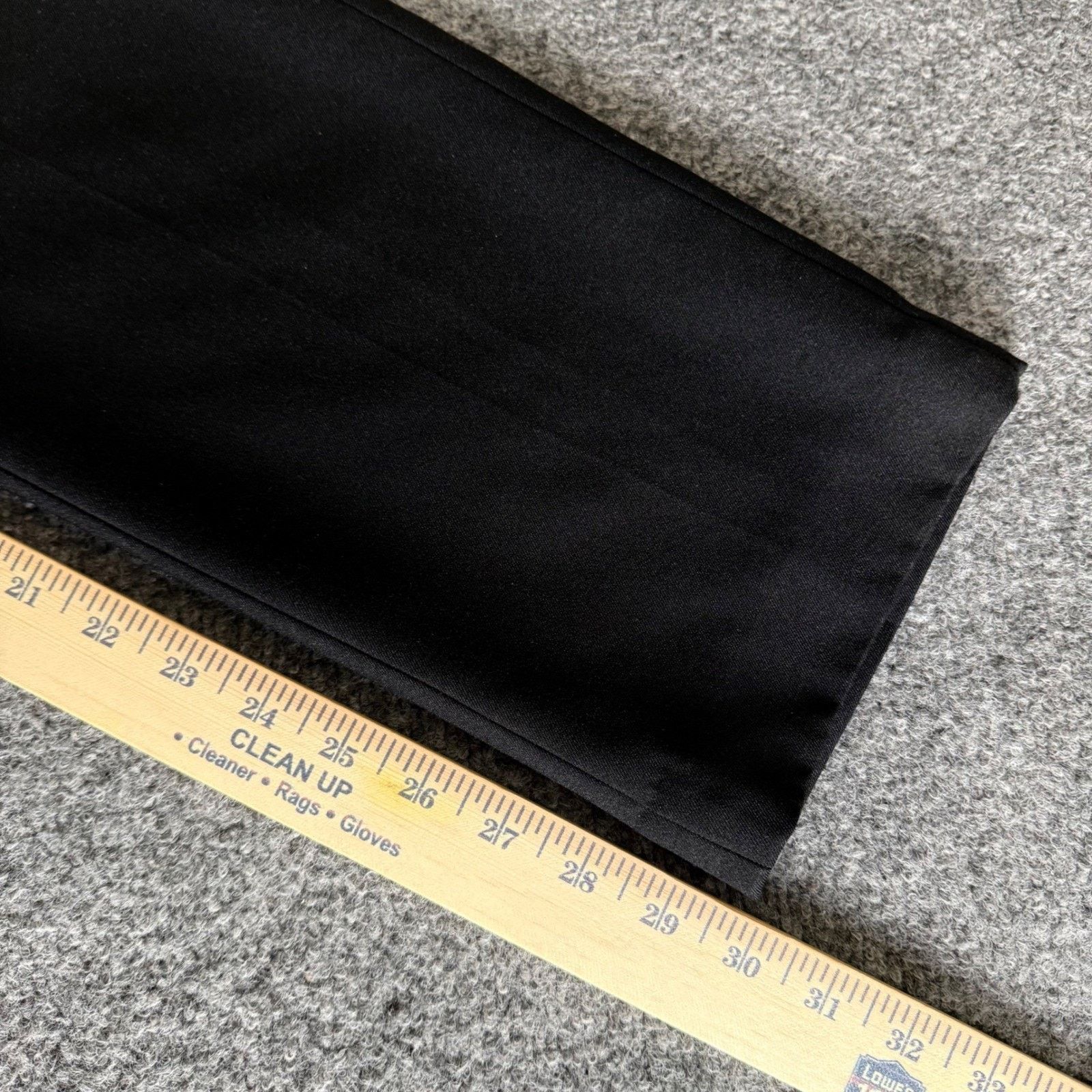 Other Louis Raphael Mens Slim Fit Dress Pants Black 34x30 Office Size US 34 / EU 50 - 6 Thumbnail