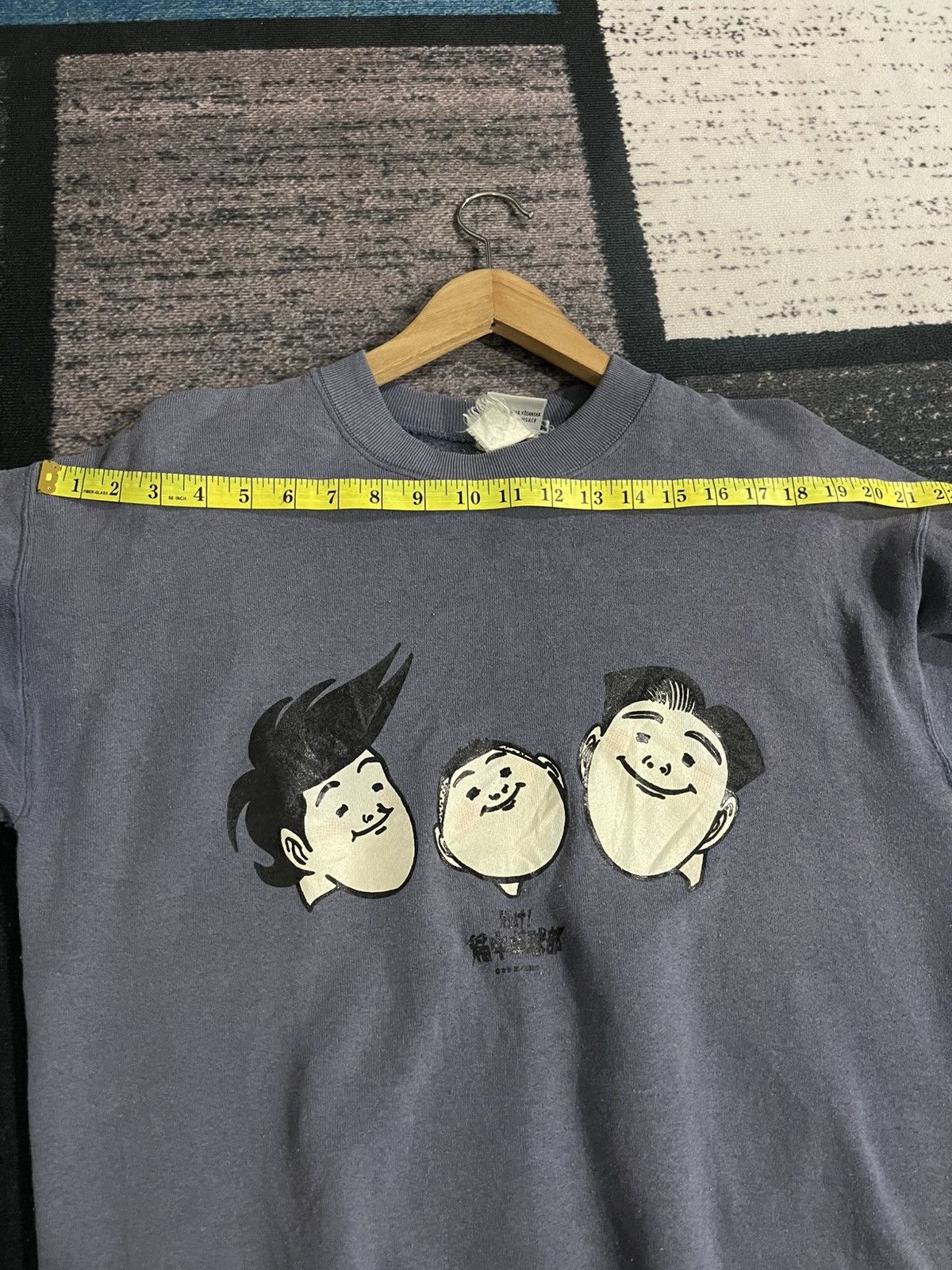 Anime Vintage Inachu Pingpong Club Sweatshirt Size US M / EU 48-50 / 2 - 13 Thumbnail