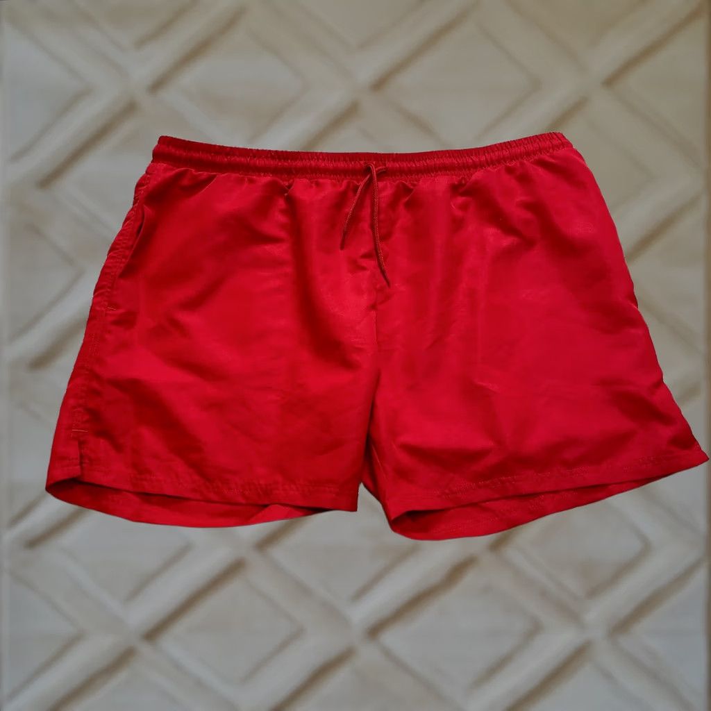 Vintage BCG Athletic Shorts Womens 2XL Red Lightweight Running Drawstring Pockets Sport Size 28" / US 6 / IT 42 - 1 Thumbnail
