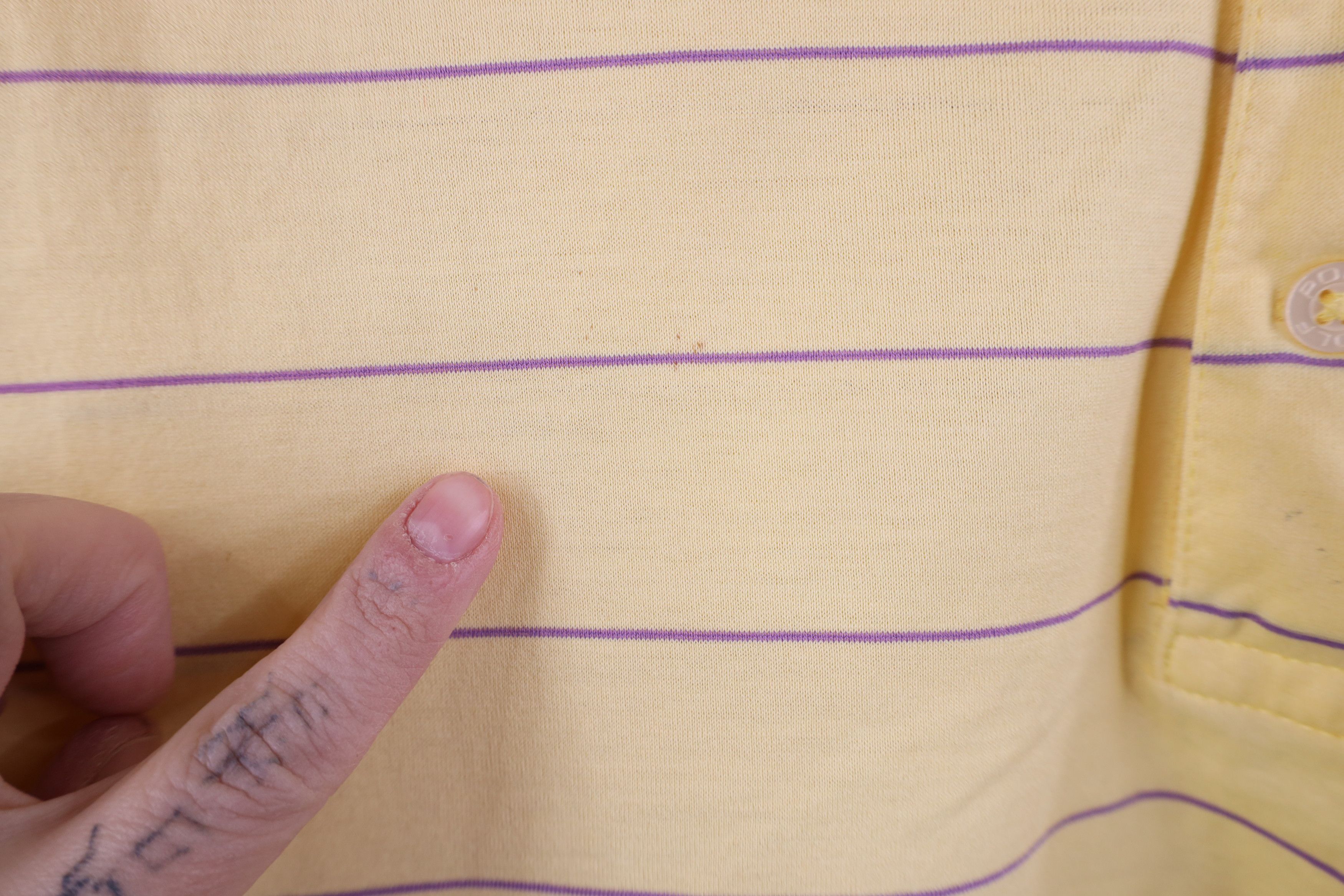 Ralph Lauren Vintage 90s Polo Golf Ralph Lauren Club Striped Polo Shirt Size US XL / EU 56 / 4 - 6 Thumbnail
