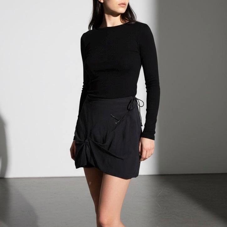Cop Copine The Cop Copine Draped Archive Skirt Size 32" / US 10 / IT 46 - 5 Thumbnail