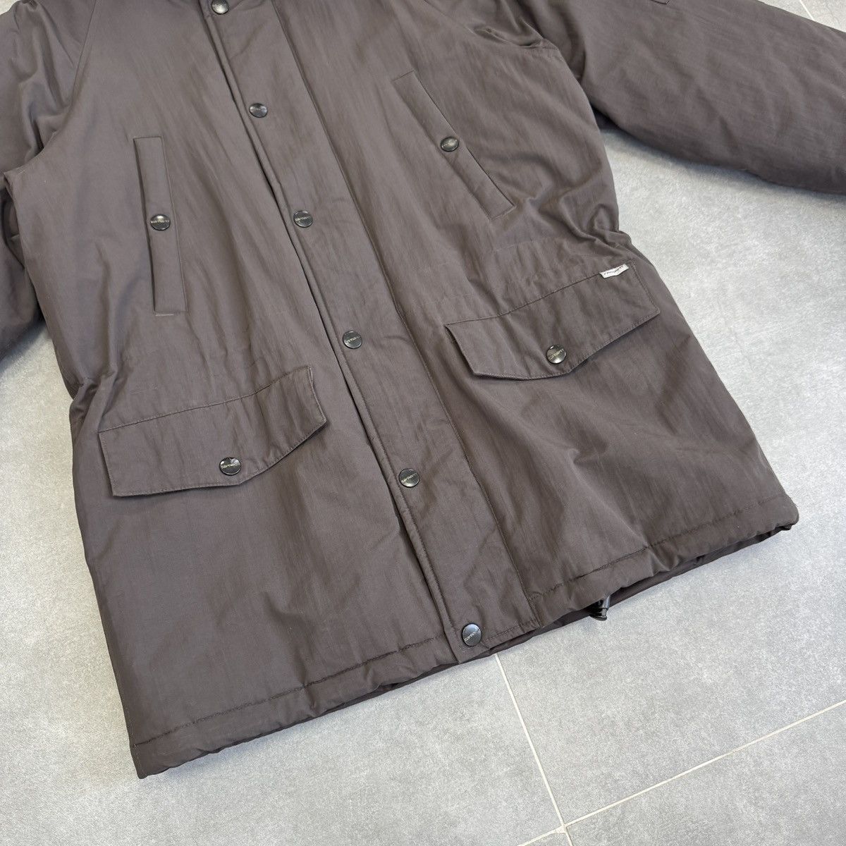 Carhartt Vintage Carhartt Anchorage Nylon Parka Jacket Hooded Brown Size US S / EU 44-46 / 1 - 5 Thumbnail