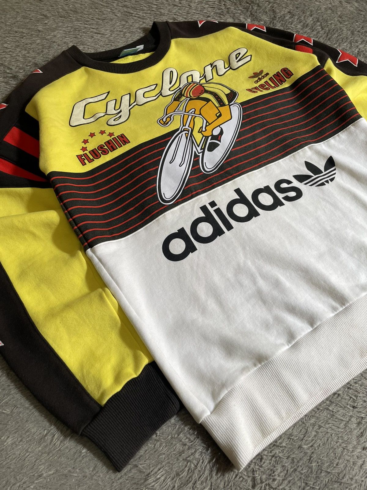 Adidas Adidas archive cycling 948 a$$ap rocky crewneck Size US M / EU 48-50 / 2 - 2 Thumbnail