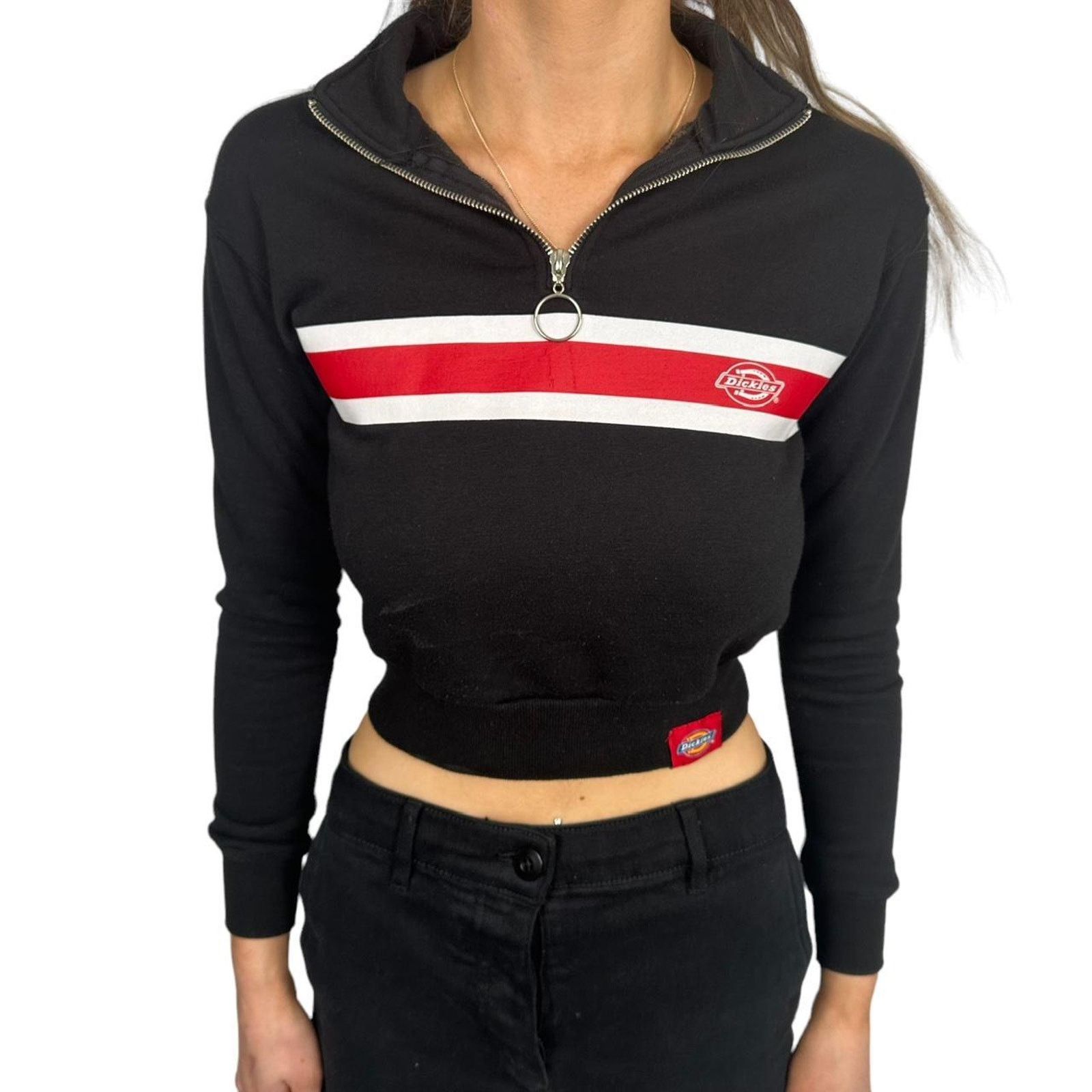 Dickies Womans dickies cropped sweatshirt length Size S / US 4 / IT 40 - 1 Thumbnail