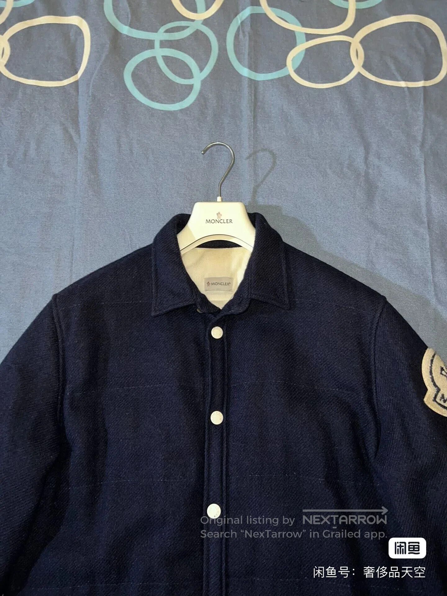 Moncler moncler ami oversized blue down jacket. Size US XL / EU 56 / 4 - 2 Thumbnail