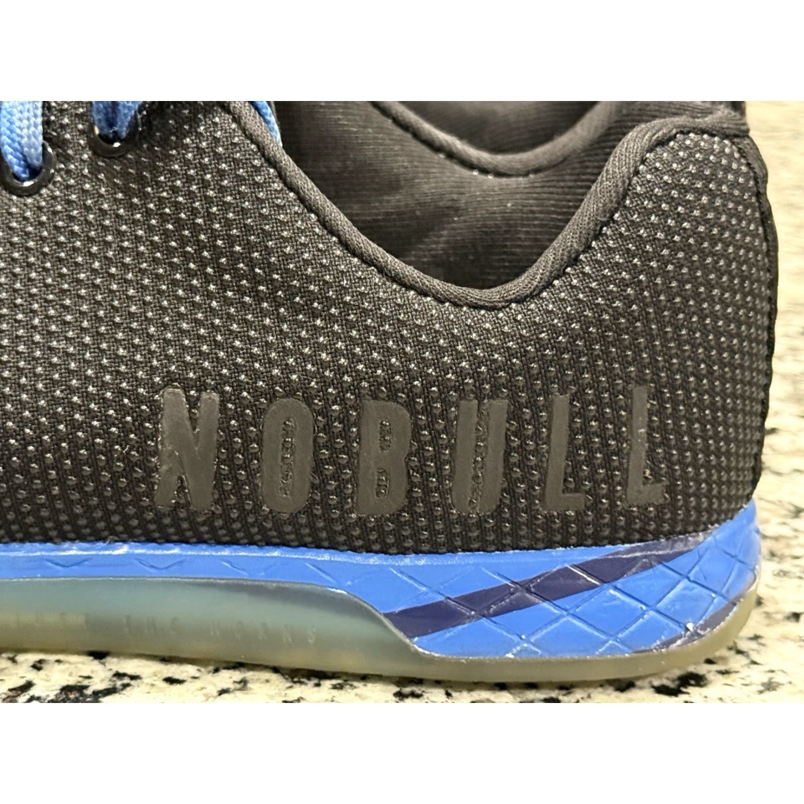Vintage VINTAGE NoBull Unisex SuperFabric CrossShoes Men’s 8.5 Women’s 10 Trainers Black Sneaker Lace Up Low Top Athletic CrossFit Mens Womens Size US 8.5 / IT 38.5 - 2 Thumbnail