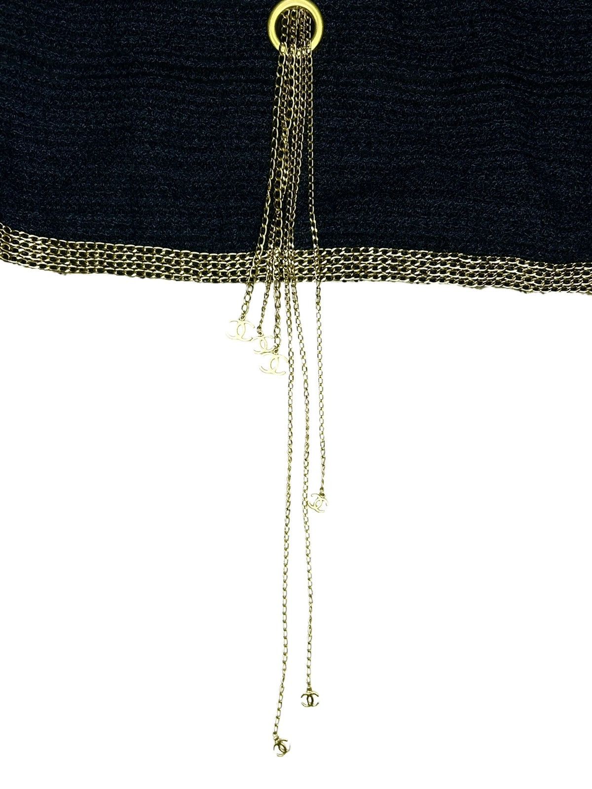 Chanel S/S 08 Runway Silk Tweed Chain Dress Size M / US 6-8 / IT 42-44 - 4 Thumbnail