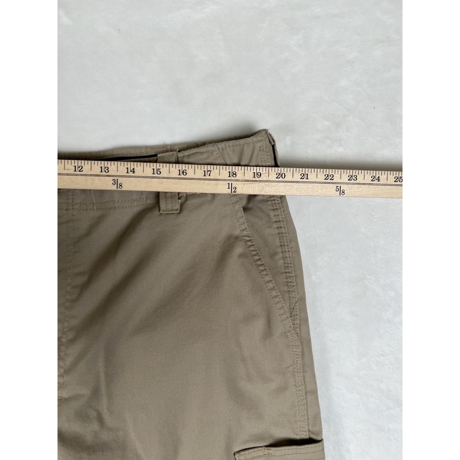 Dickies Dickies Men's Loose Fit Double Knee Cargo Pants 40x30 Beige Size US 40 / EU 56 - 3 Thumbnail