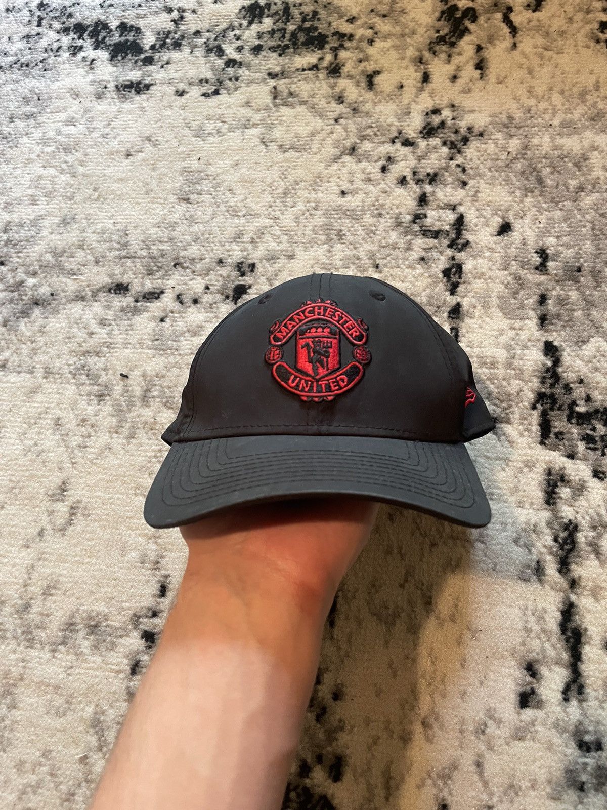 New Era × Vintage Vintage Manchester United Cap Streetwear Hype Y2k Black Size ONE SIZE - 2 Thumbnail
