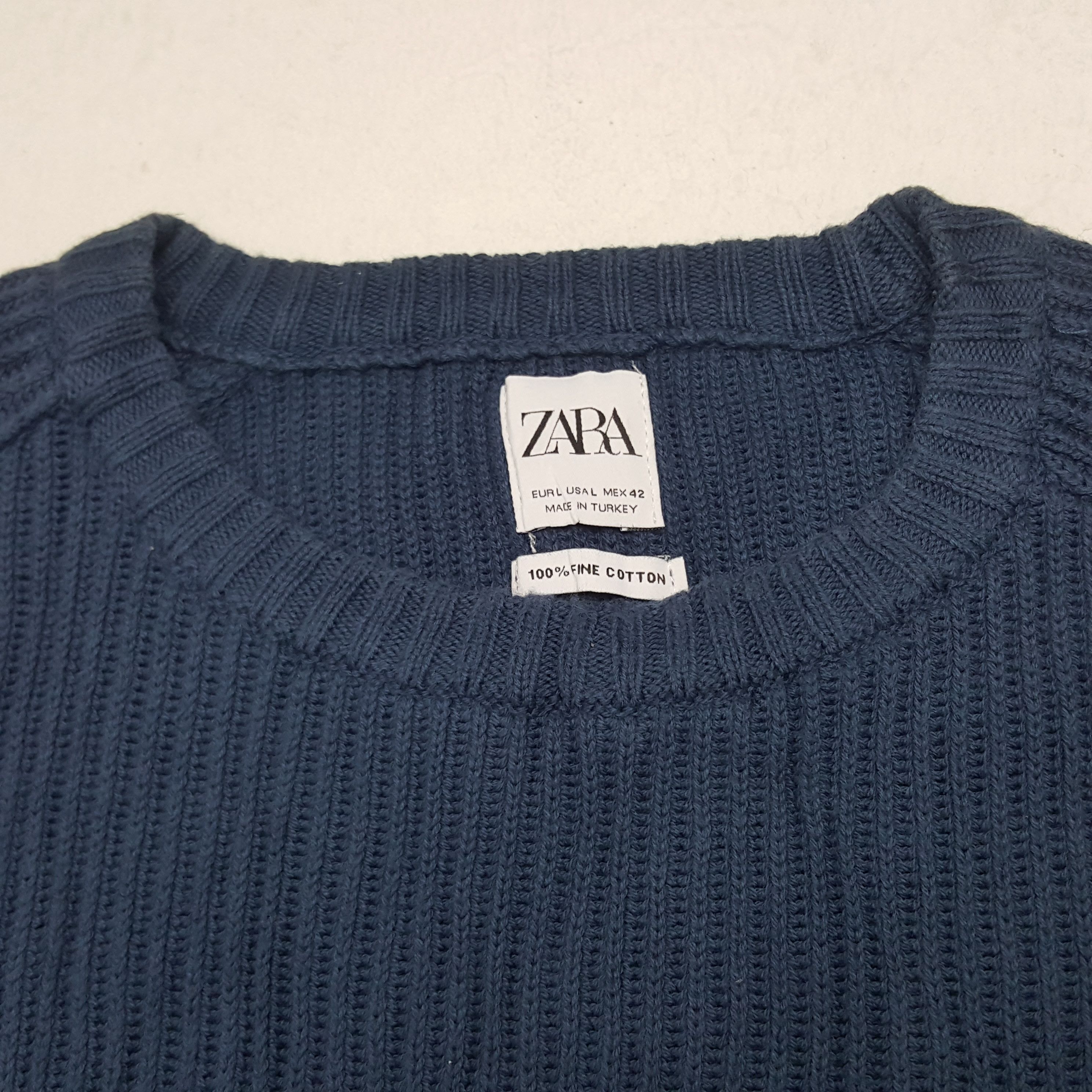 Vintage × Zara Vintage Zara Custom Art Skull Sweatshirt Size US S / EU 44-46 / 1 - 4 Thumbnail