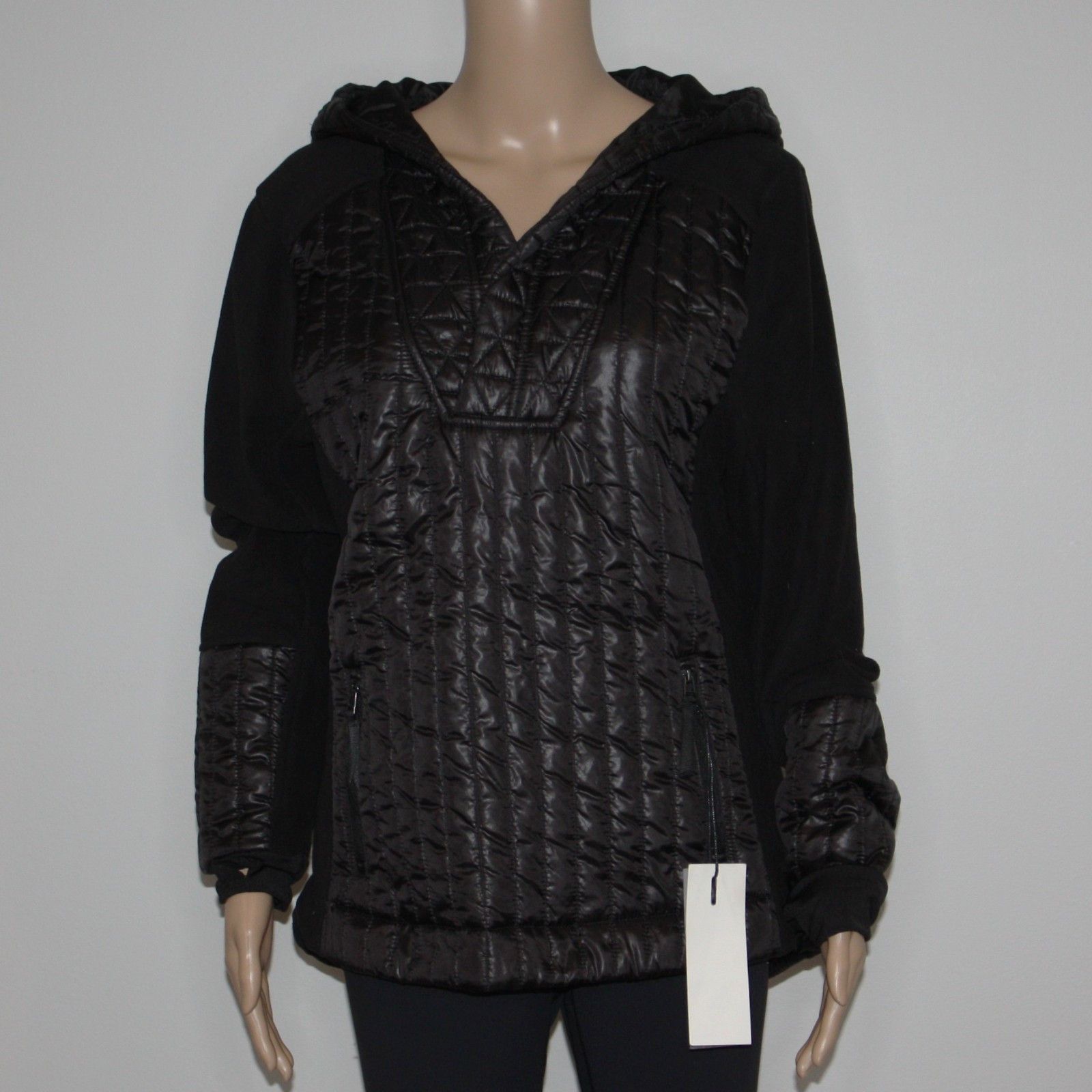 Other Freedom Trail Quilted Fleece Hooded Pullover Jacket $80 Size L / US 10 / IT 46 - 2 Thumbnail