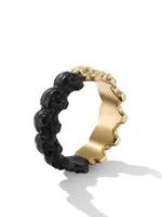David Yurman o1w1db11025 R15740M /Size 7 / Rings in Golden/Black Size ONE SIZE - 4 Thumbnail
