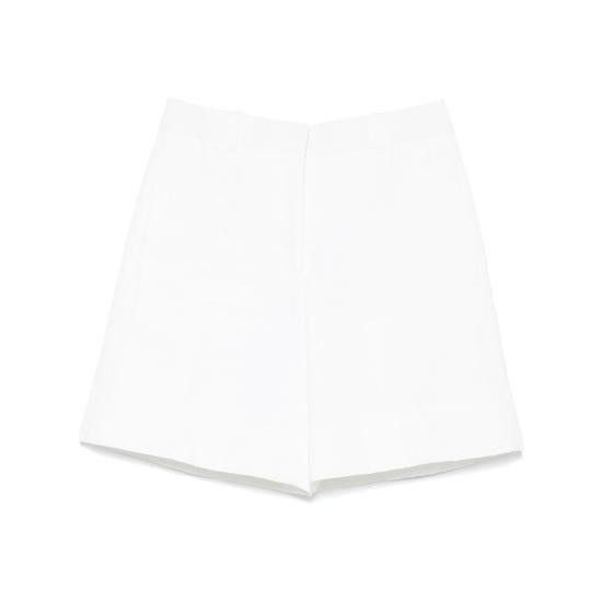 Jil Sander JIL SANDER Women Shorts & Burmudas J60001 J02KA0323 100 WHITE Size 26" / US 2 / IT 38 - 1 Thumbnail