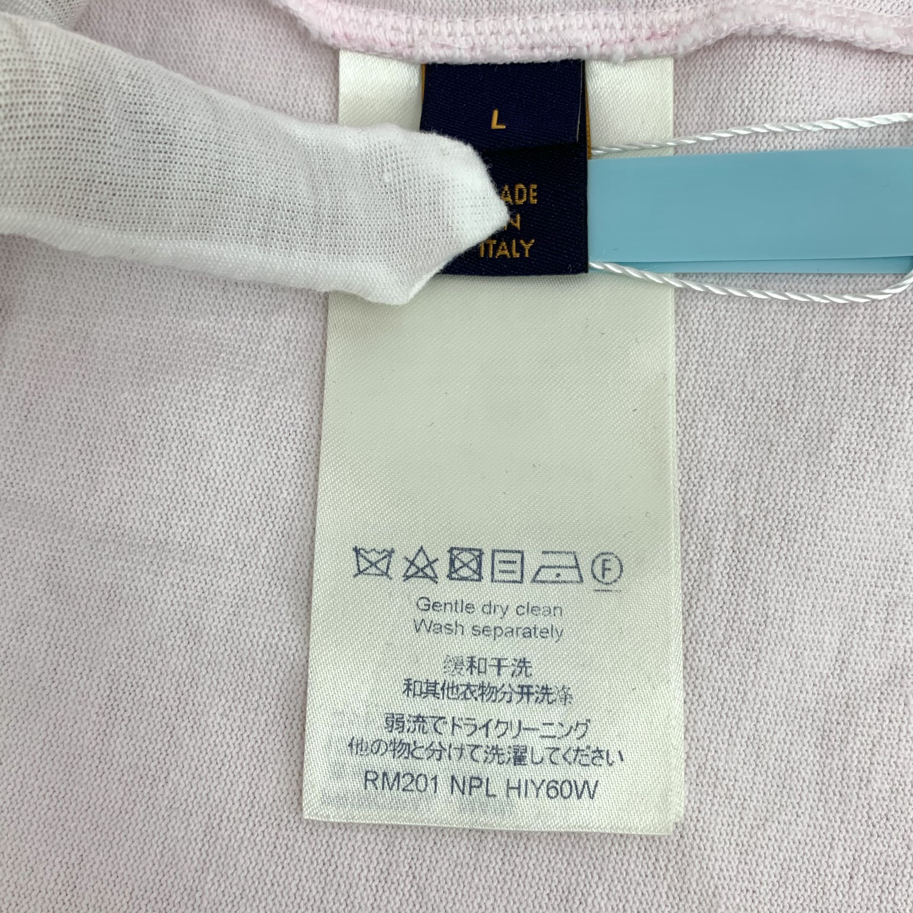 Louis Vuitton Louis Vuitton Pink Pocket Cotton T-Shirt (Size L) Size L / US 10 / IT 46 - 5 Thumbnail
