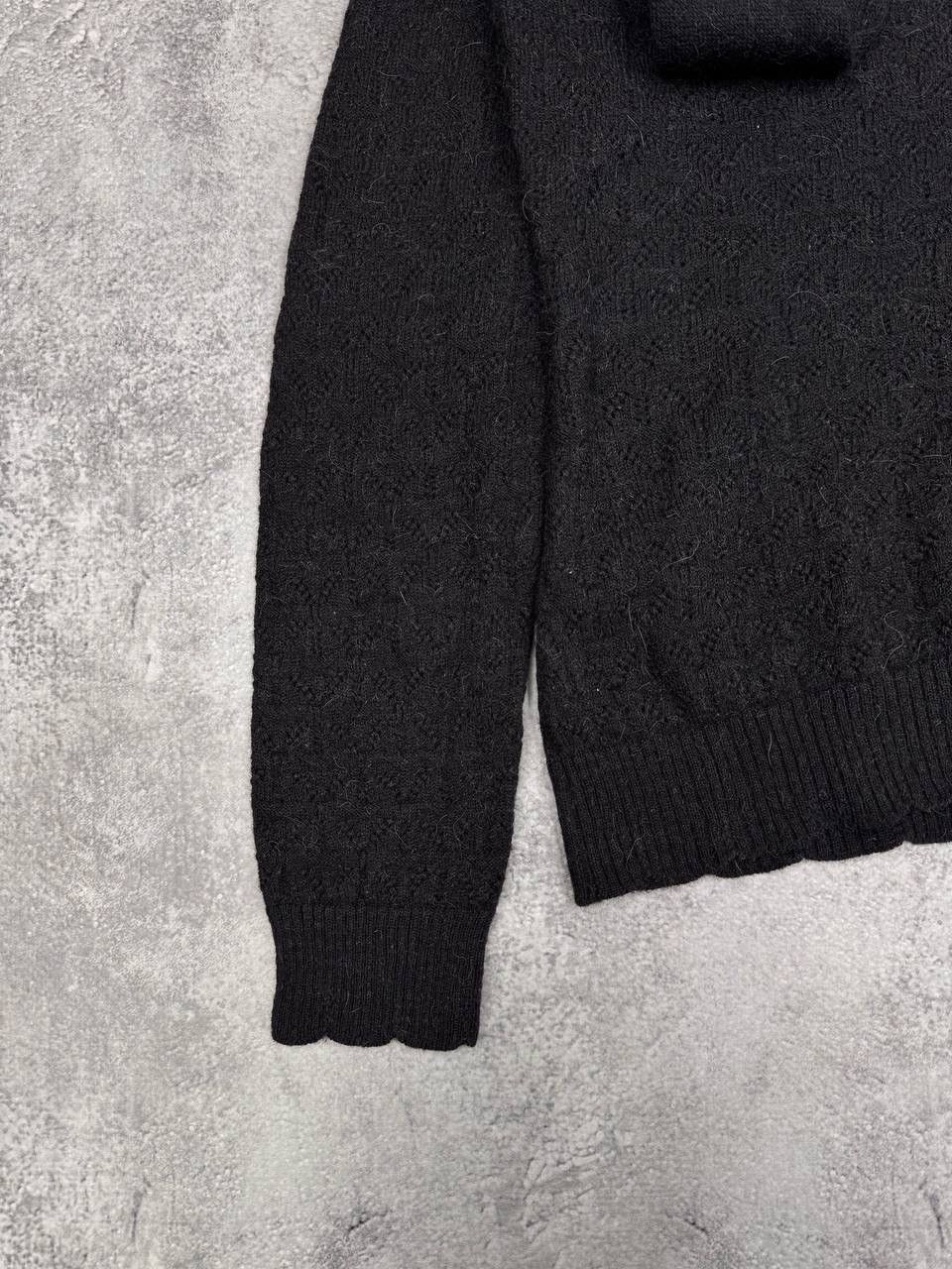 Dolce & Gabbana Dolce & Gabbana Dark Grey Button Knit Cardigan Sweater Size L / US 10 / IT 46 - 2 Thumbnail